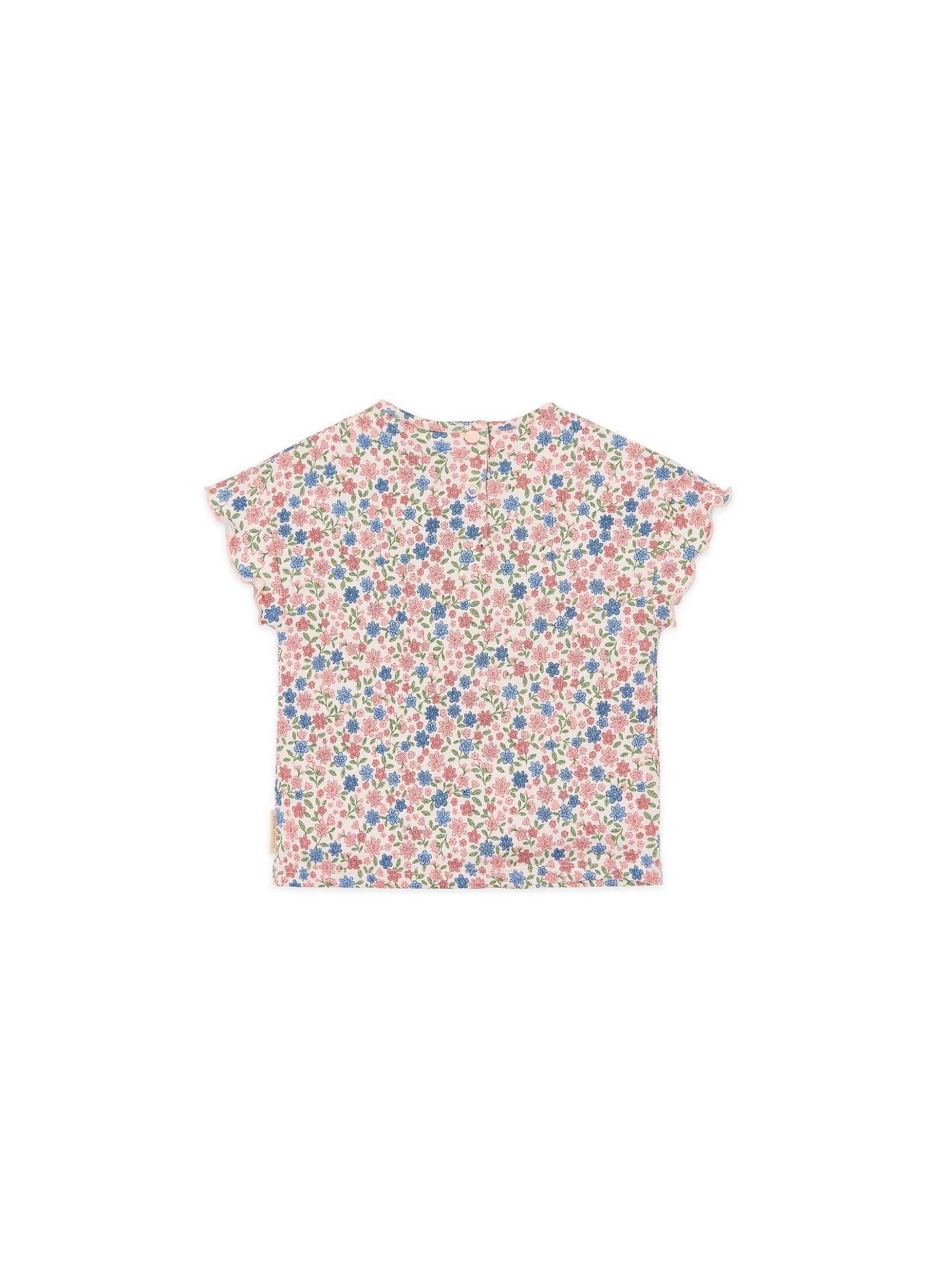 SHORTSLEEVE T-SHIRT FROM ORGANIC COTTON MEADOW FLOWERS