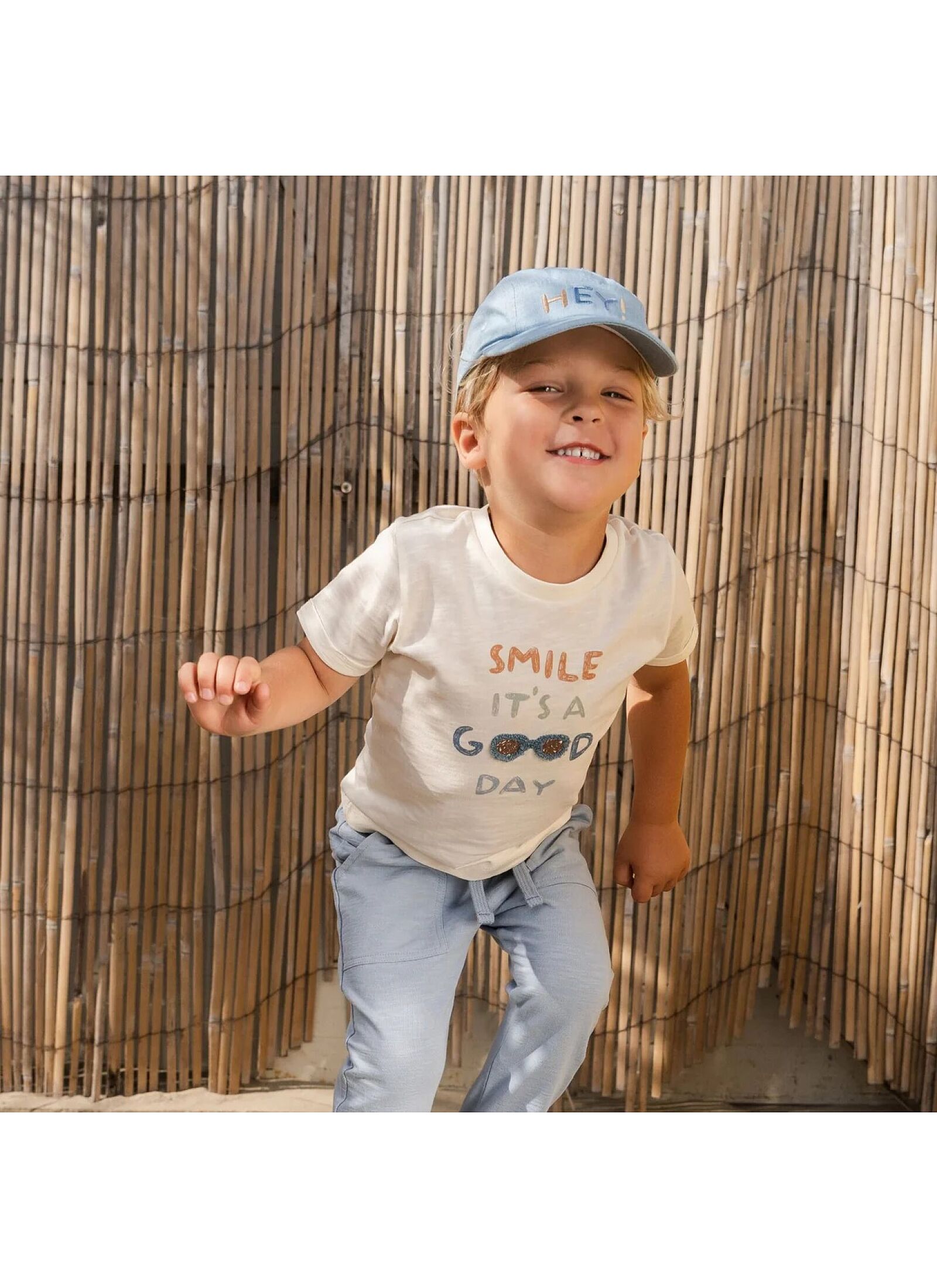 SHORTSLEEVE T-SHIRT FROM ORGANIC COTTON CREME