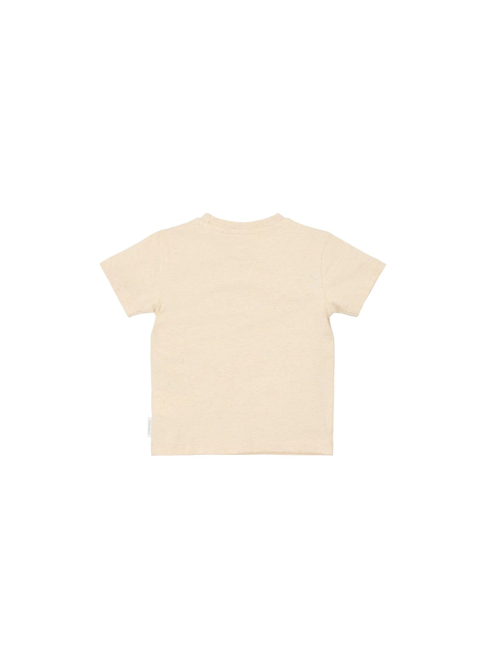 SHORTSLEEVE T-SHIRT FROM ORGANIC COTTON BISCUIT MELANGE