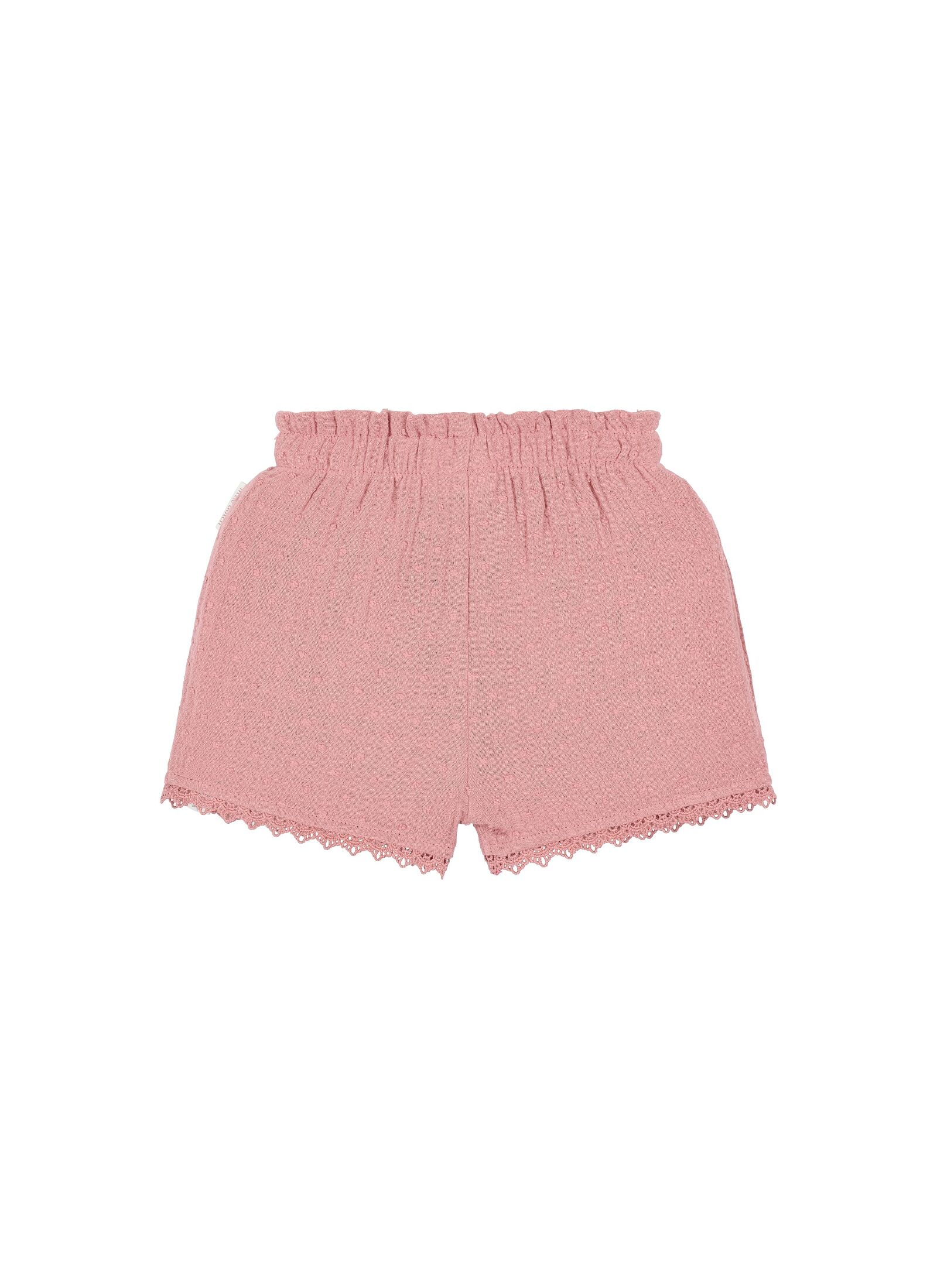 SHORTS FROM ORGANIC COTTON PINK BLUSH