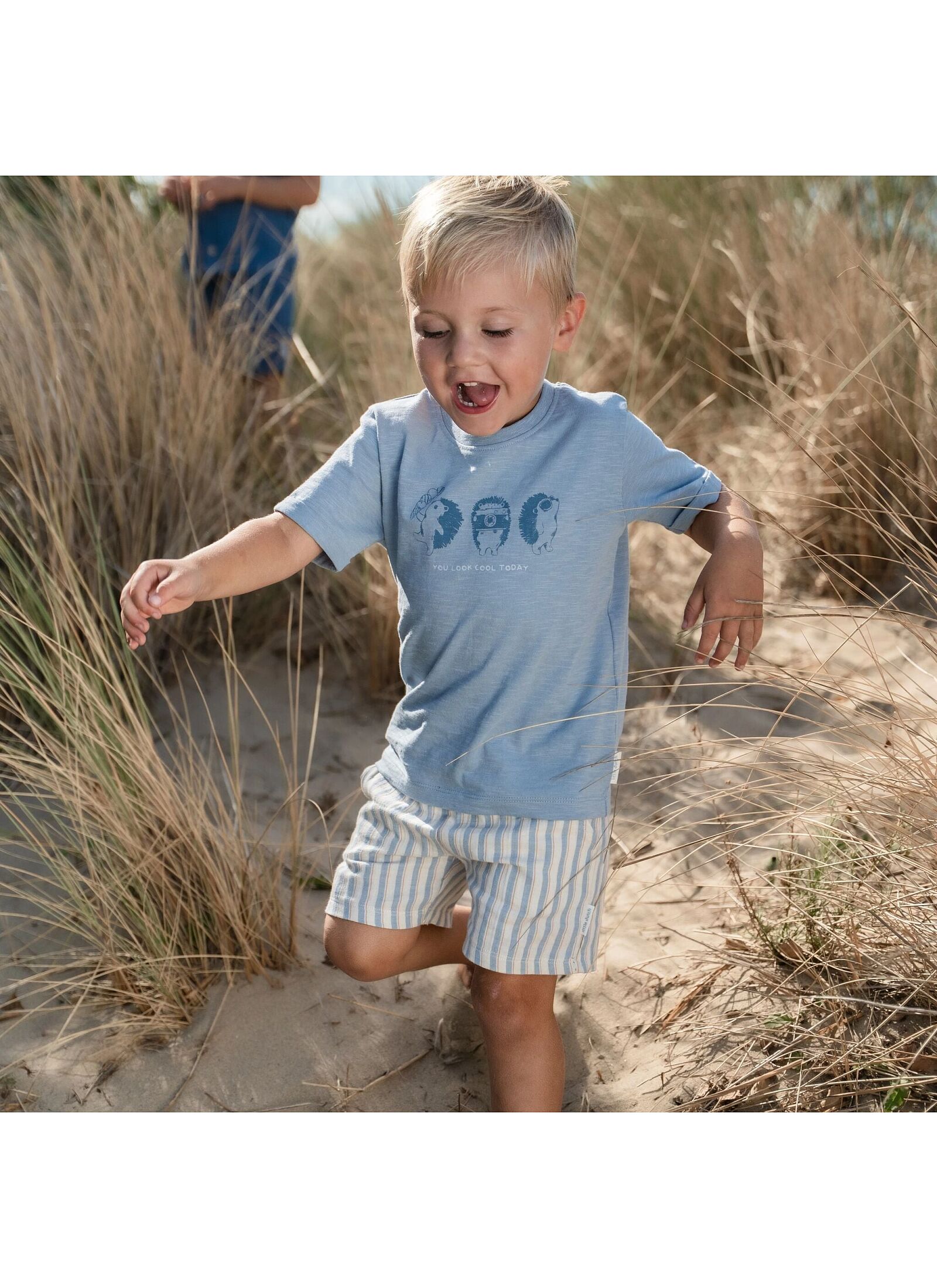 SHORTS FROM ORGANIC COTTON MULTI STRIPE