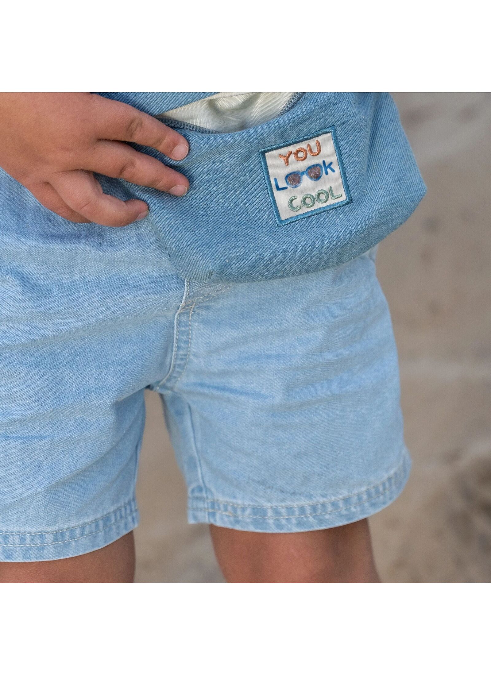 SHORTS BLUE DENIM