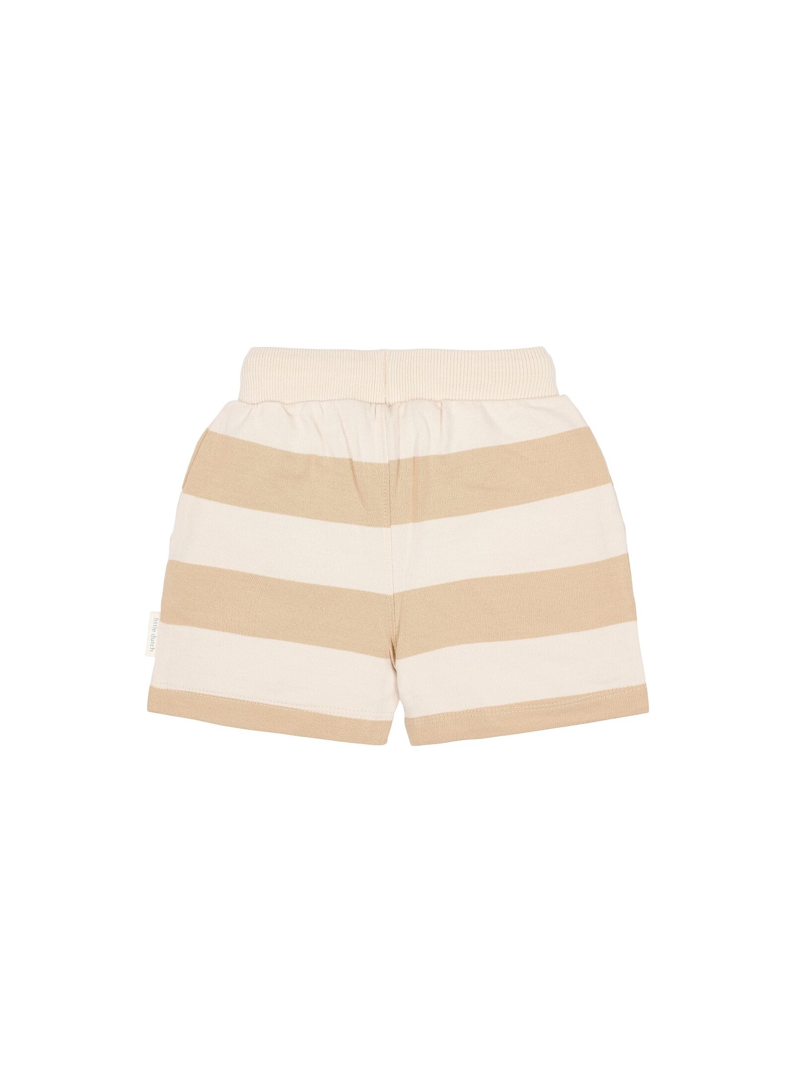 SHORTS FROM ORGANIC COTTON BISCUIT STRIPE