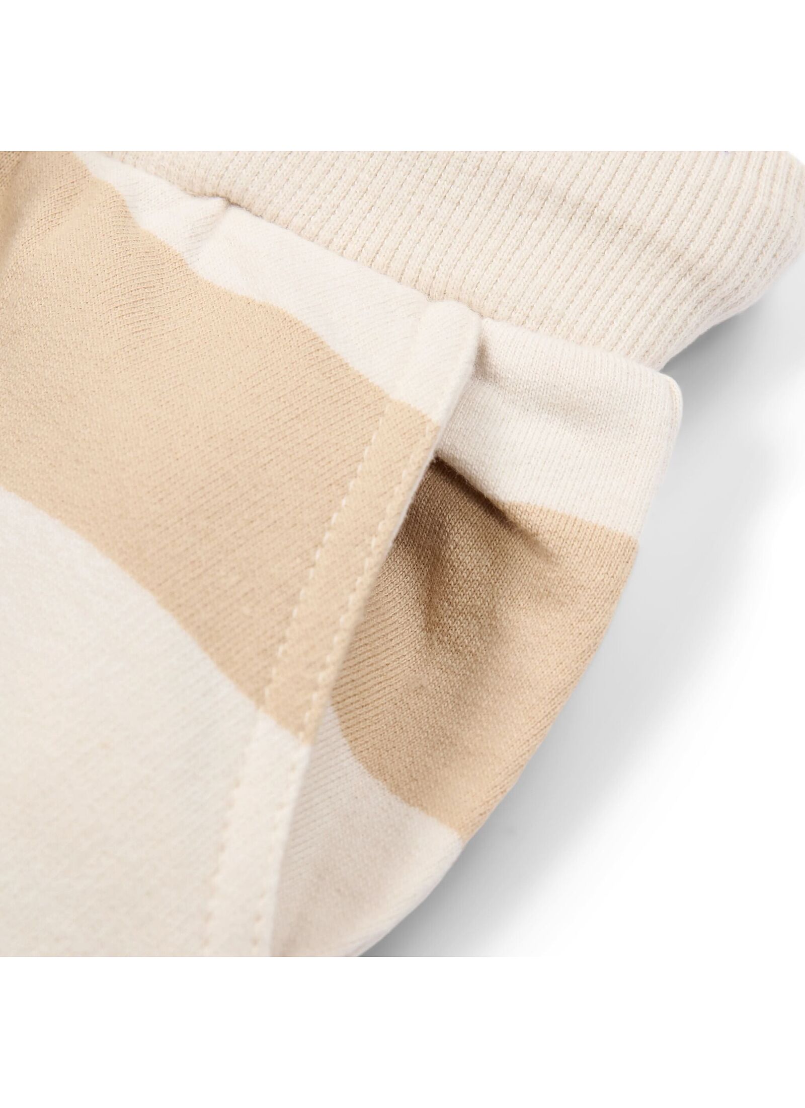 SHORTS FROM ORGANIC COTTON BISCUIT STRIPE