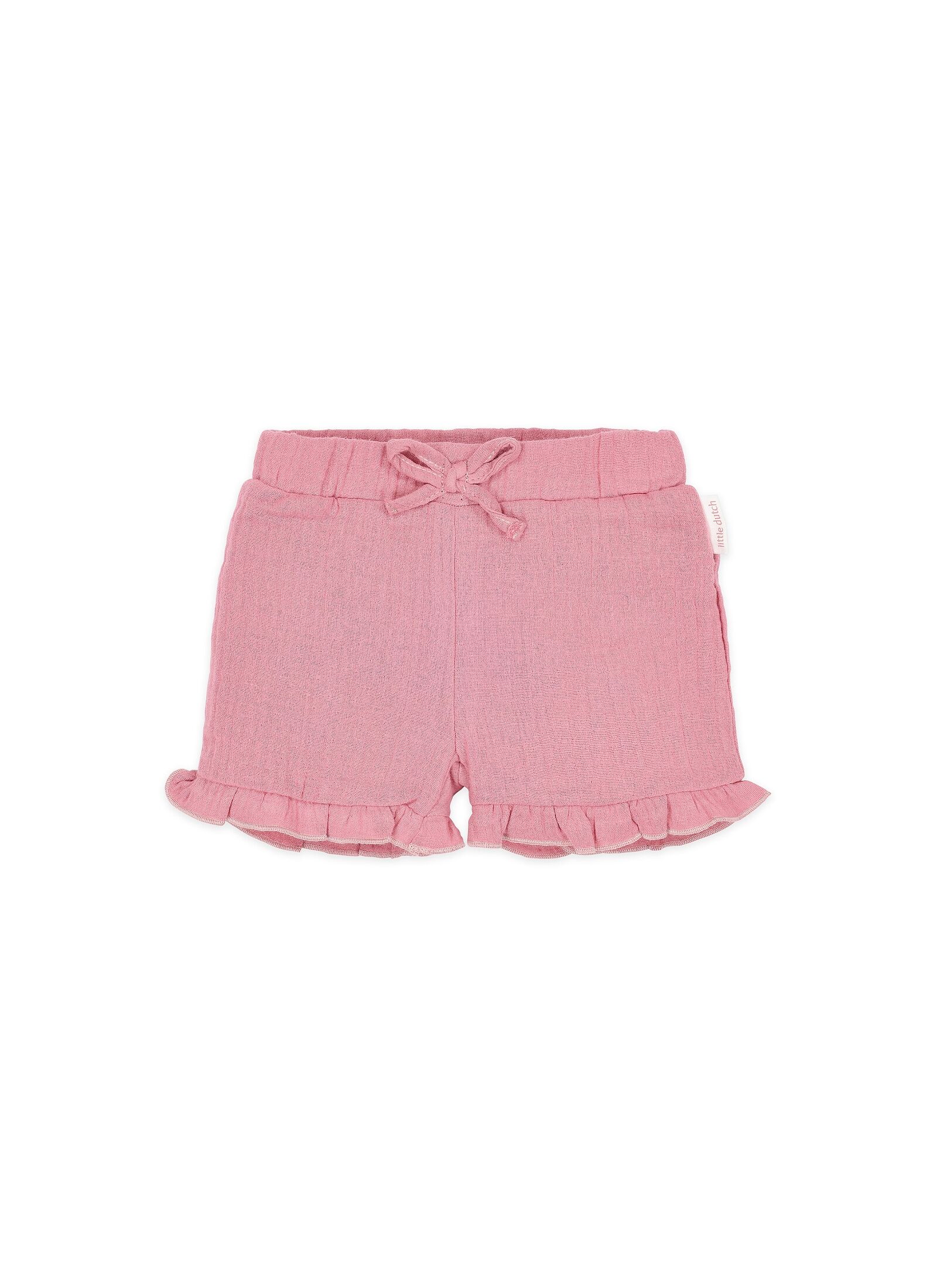 ORGANIC COTTON SHORTS PINK BLUSH