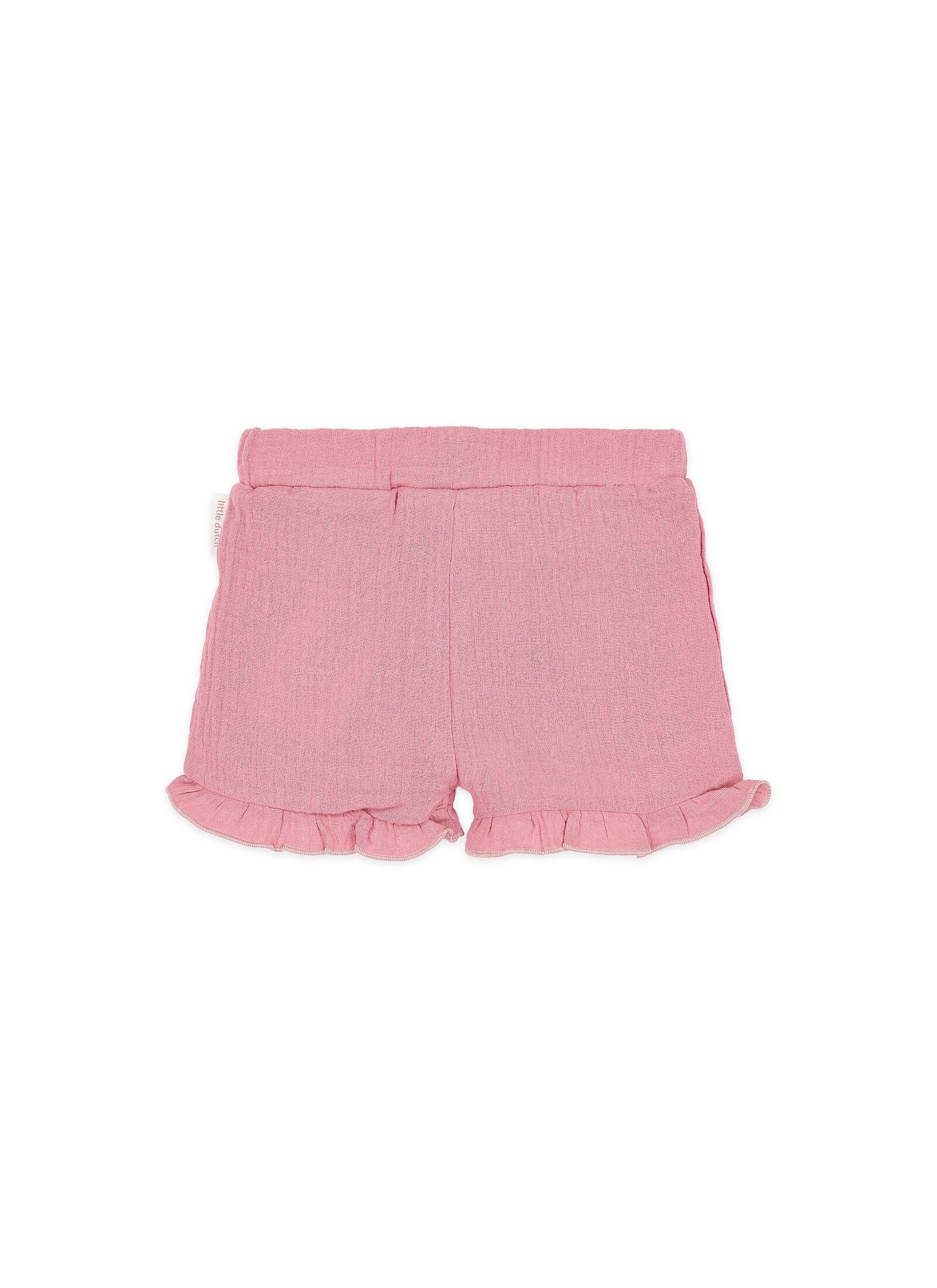 ORGANIC COTTON SHORTS PINK BLUSH