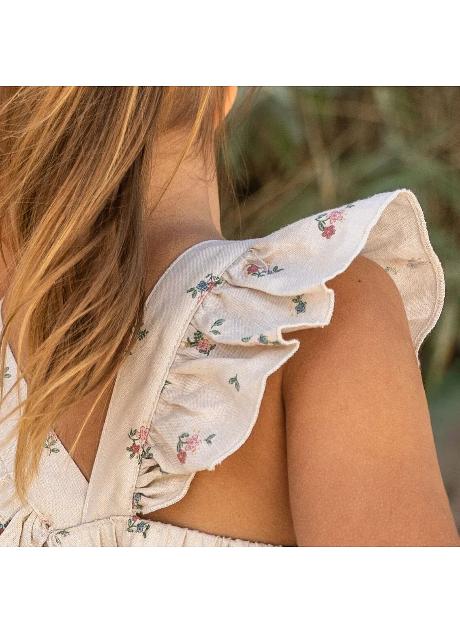 ORGANIC COTTON DRESS SLEEVELESS FAIRY BLOOM