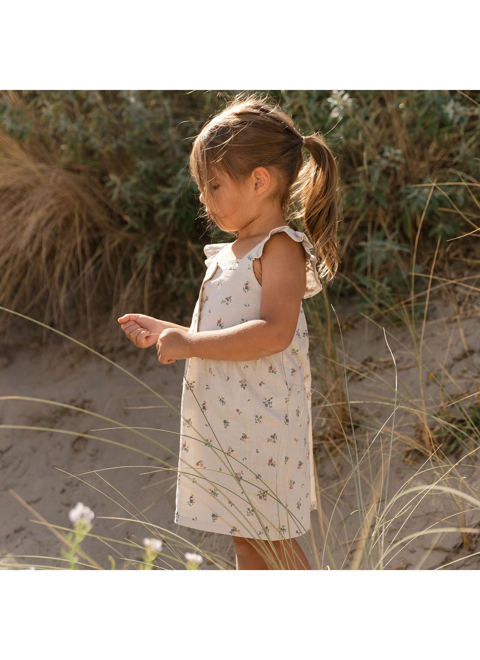 ORGANIC COTTON DRESS SLEEVELESS FAIRY BLOOM