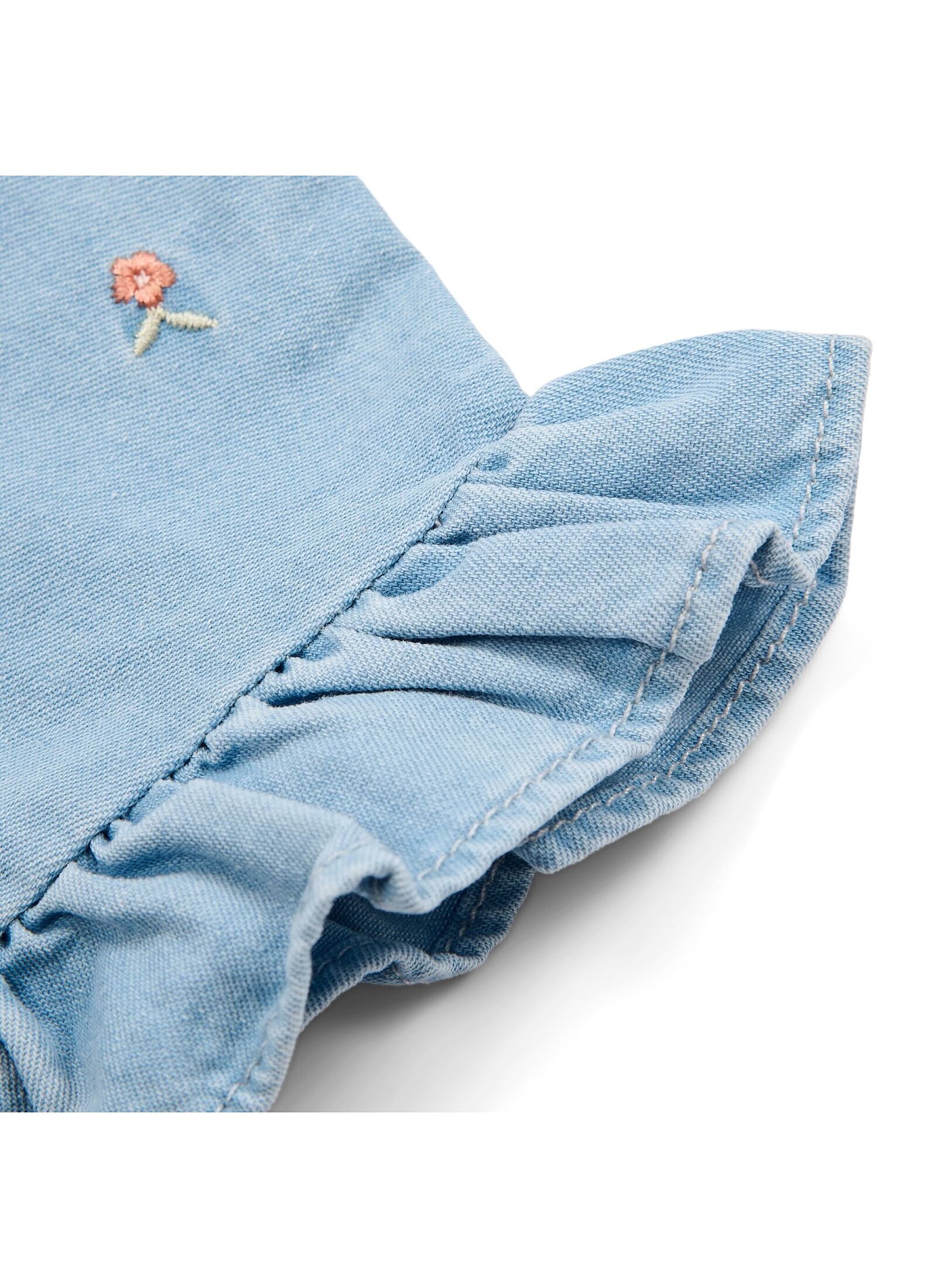 DRESS SHORT SLEEVE DENIM