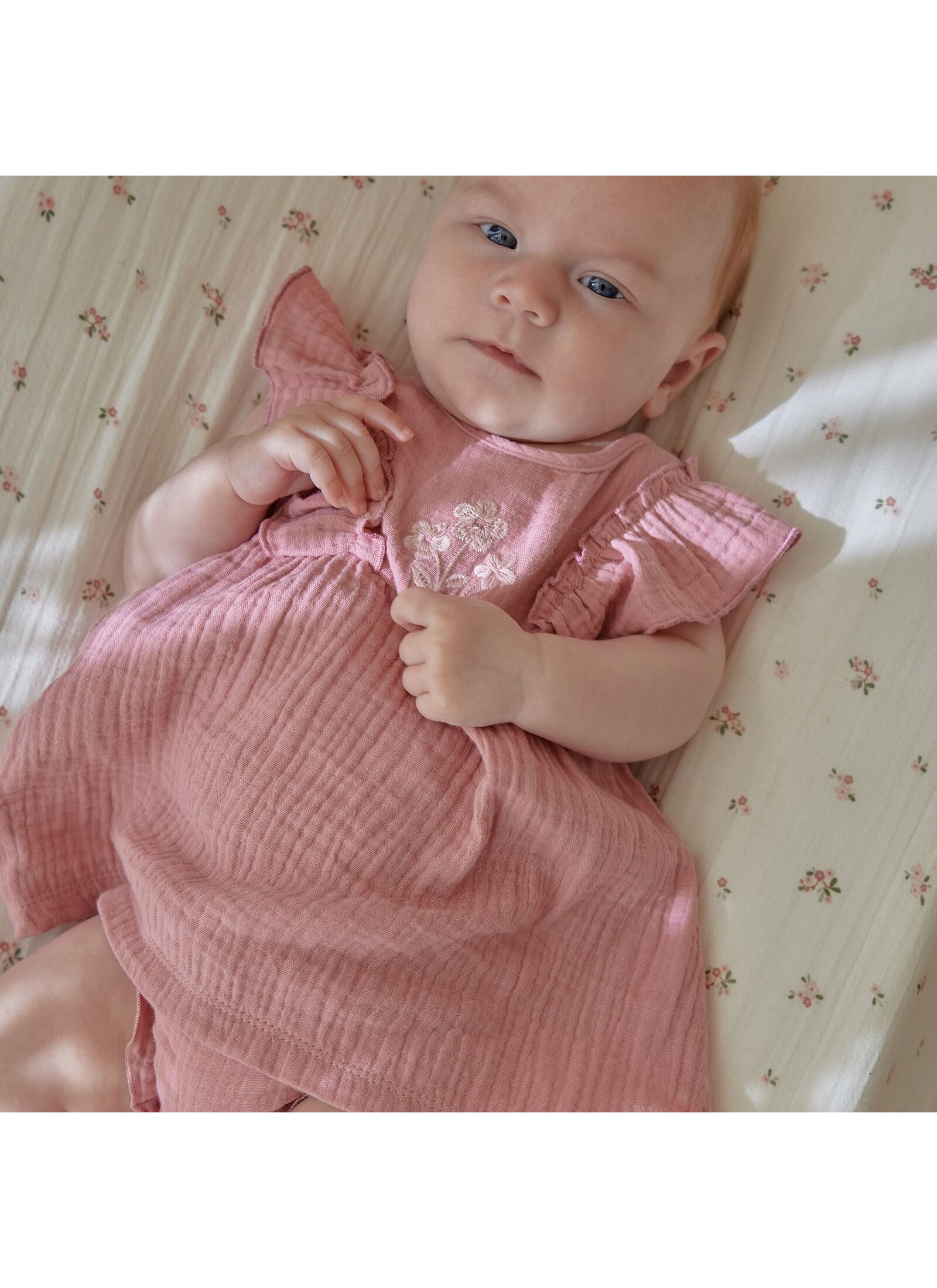 DRESS AND SHORTS SET PINK BLUSH