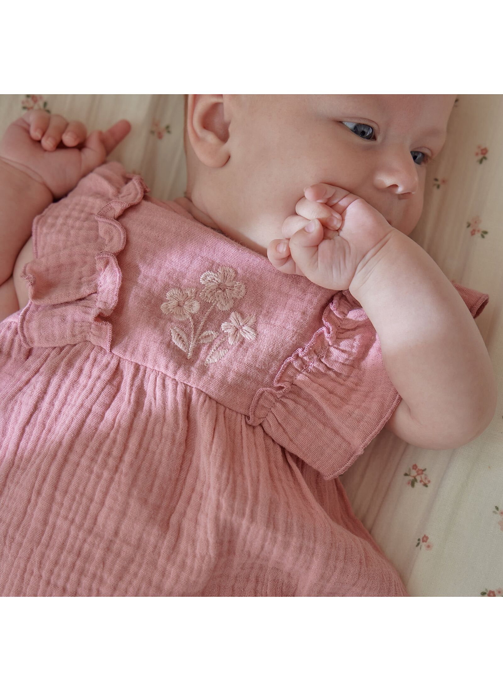 DRESS AND SHORTS SET PINK BLUSH