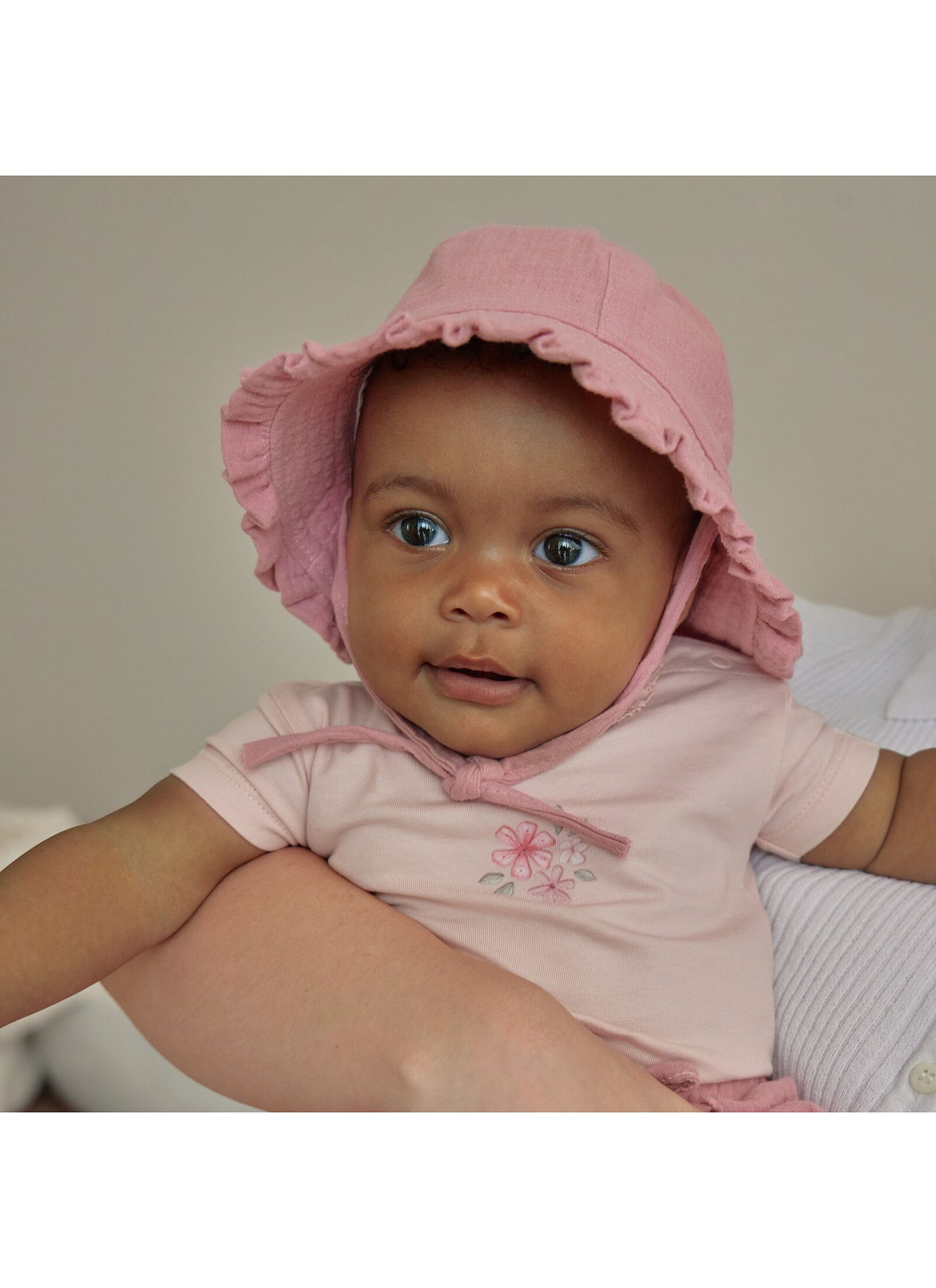 ORGANIC COTTON HAT PINK BLUSH