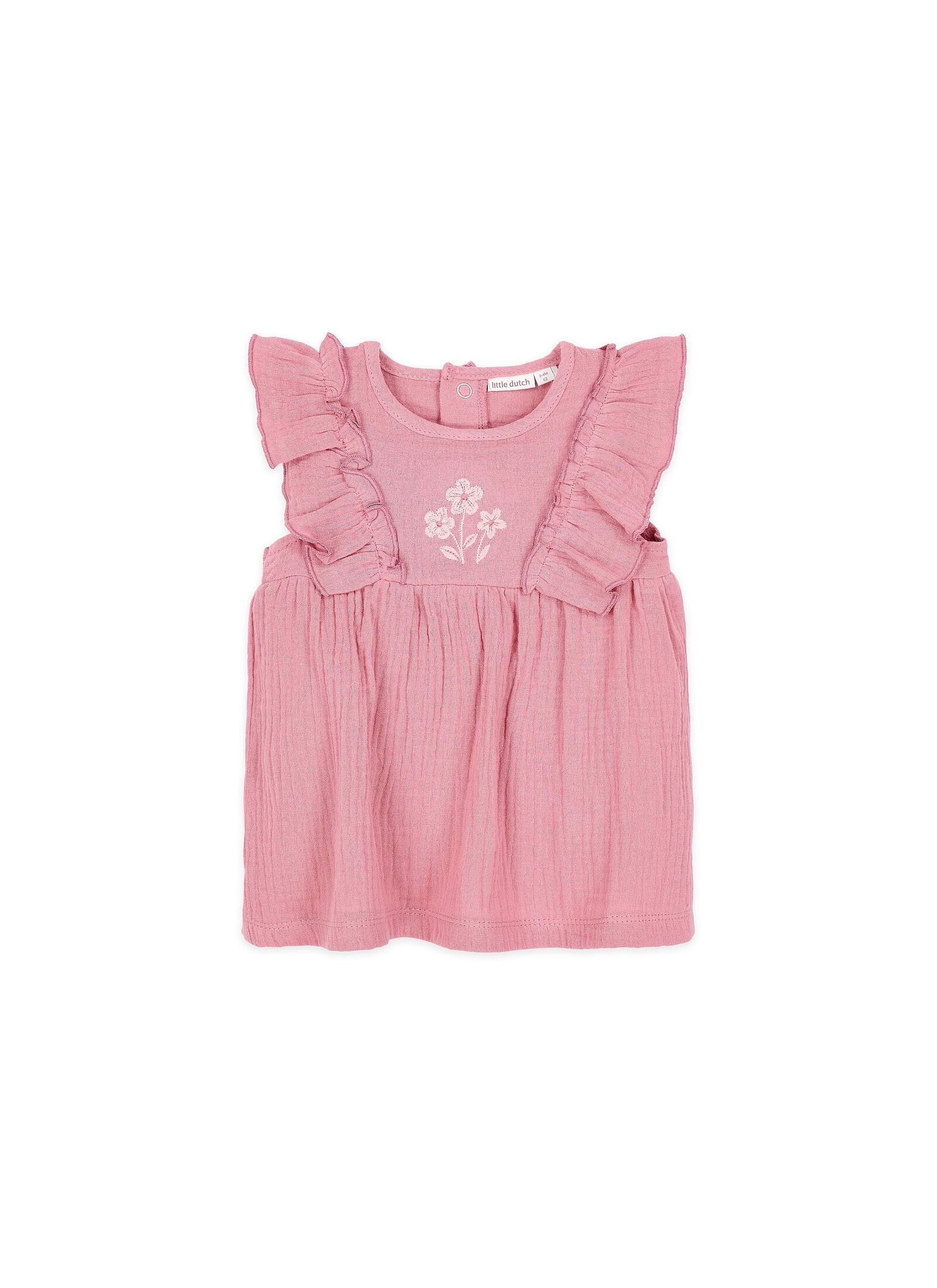 DRESS AND SHORTS SET PINK BLUSH