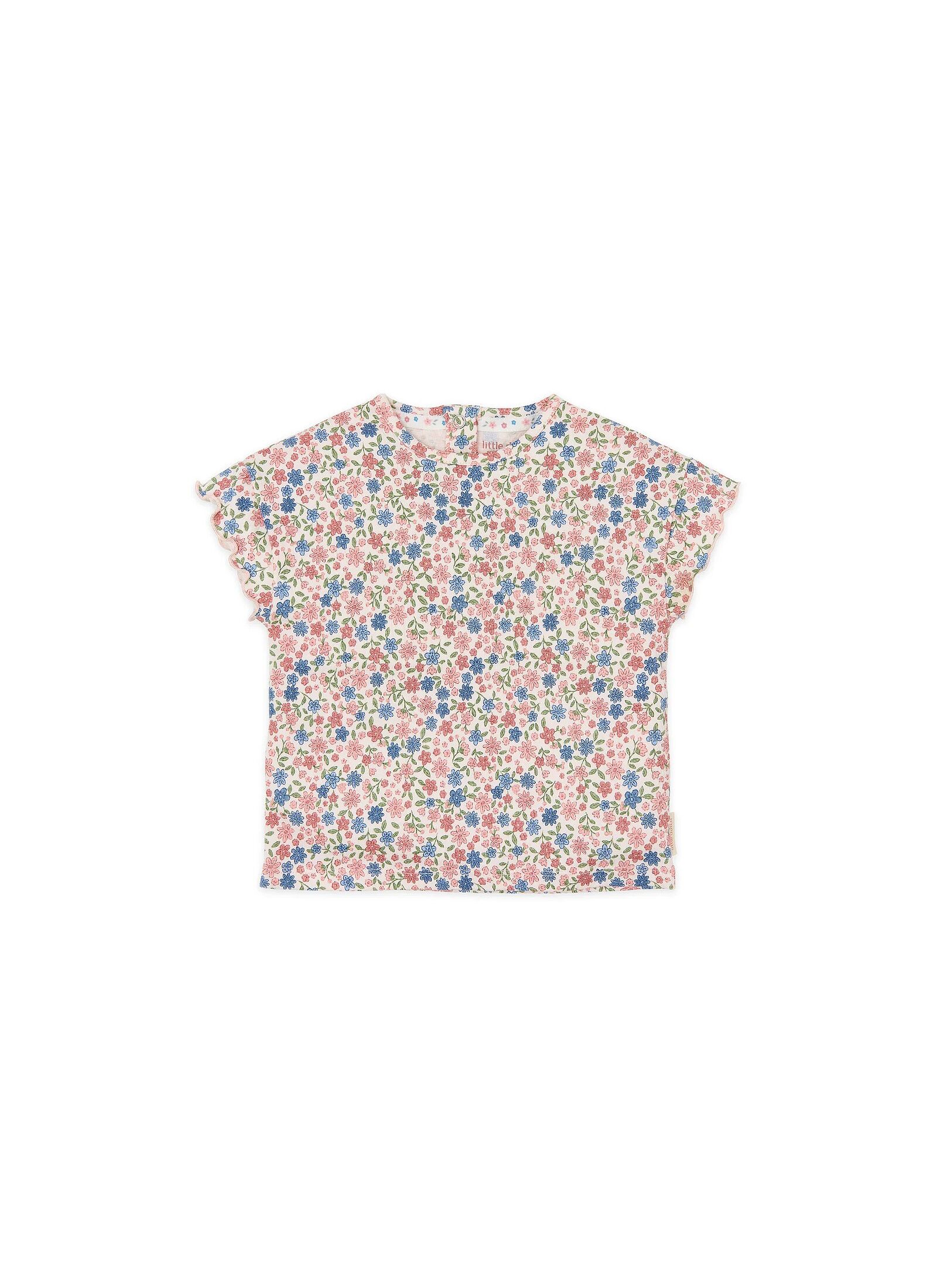 SHORTSLEEVE T-SHIRT FROM ORGANIC COTTON MEADOW FLOWERS