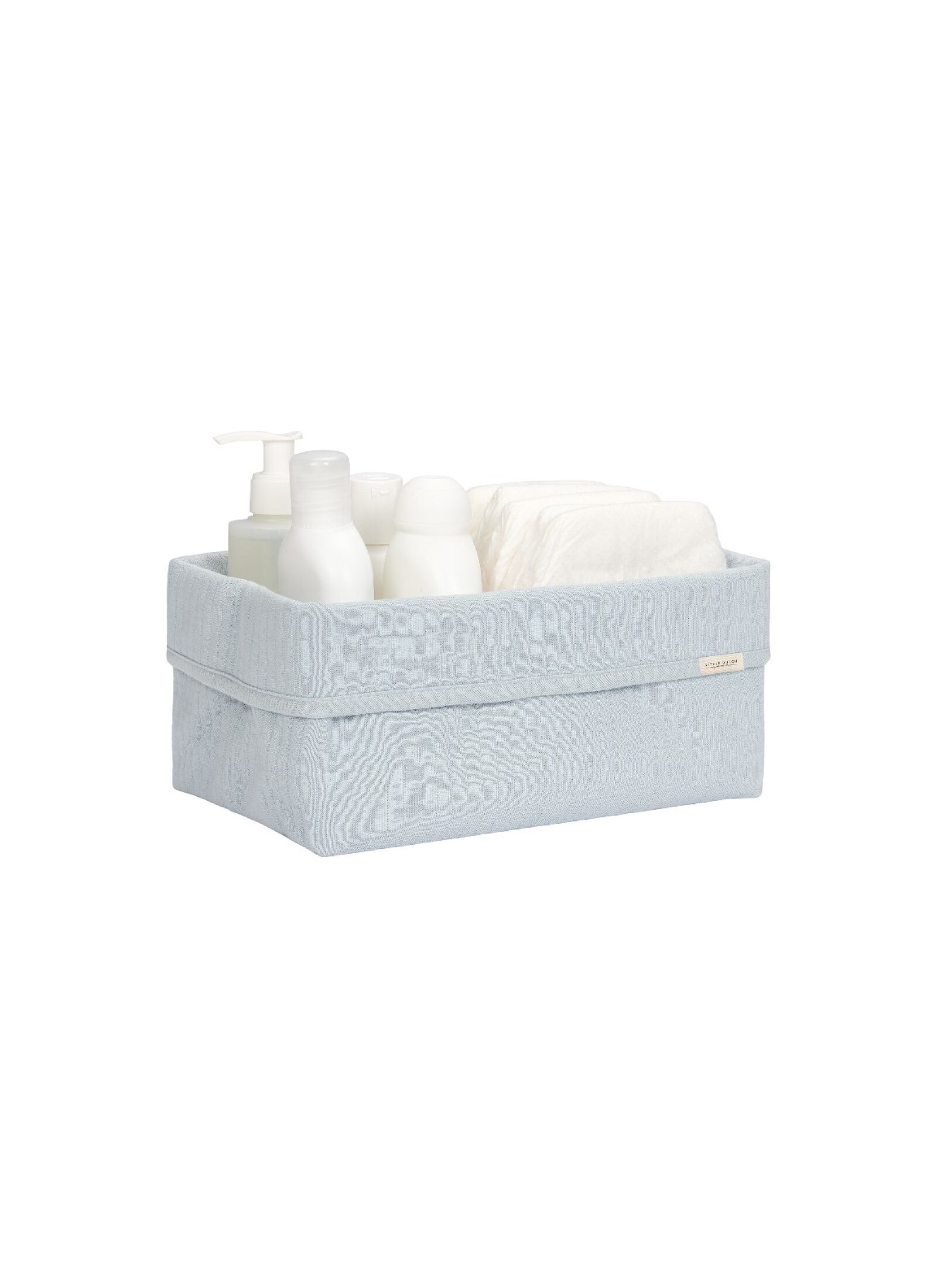 STORAGE BASKET PURE SOFT BLUE LARGE