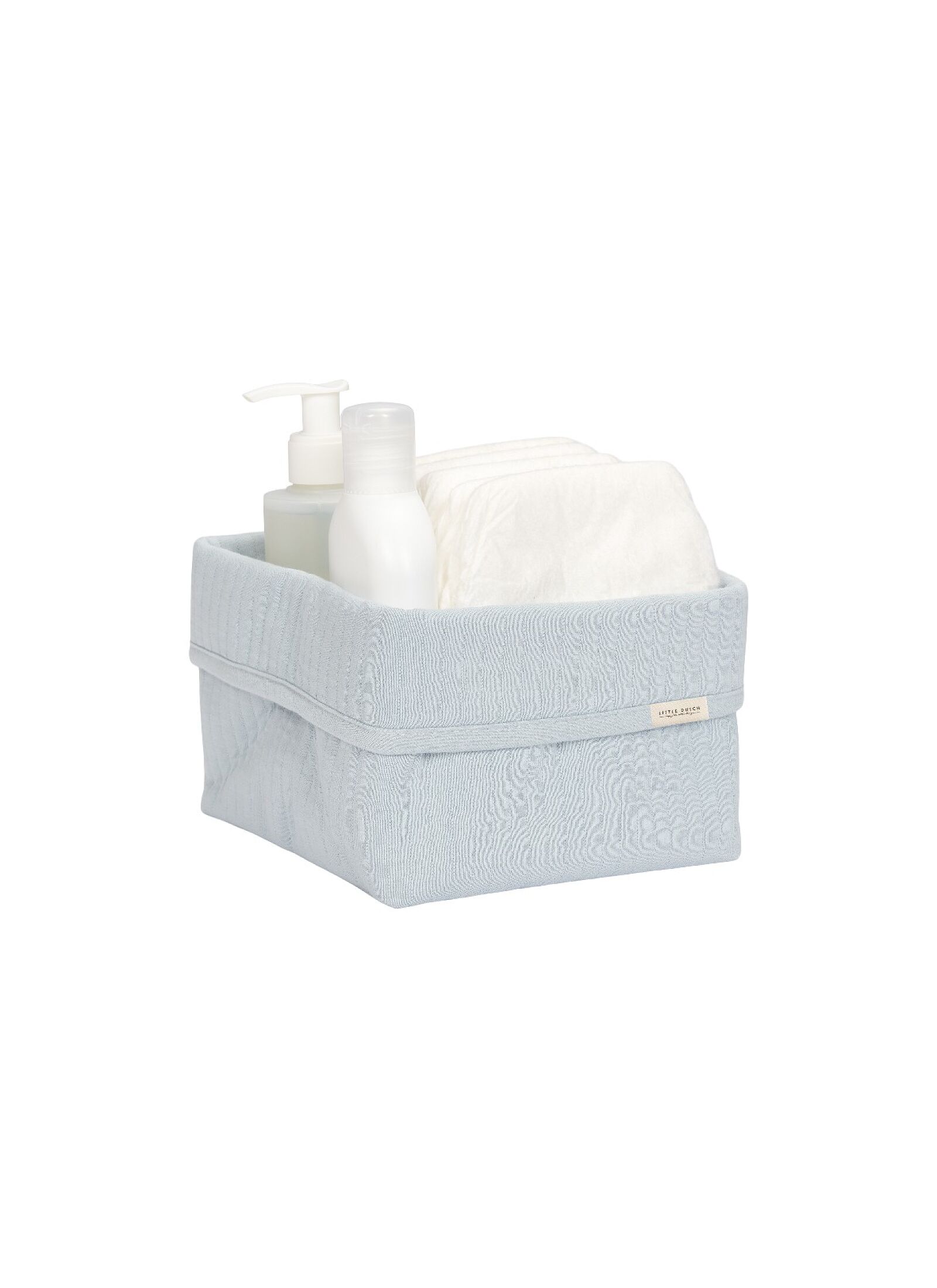 STORAGE BASKET PURE SOFT BLUE SMALL