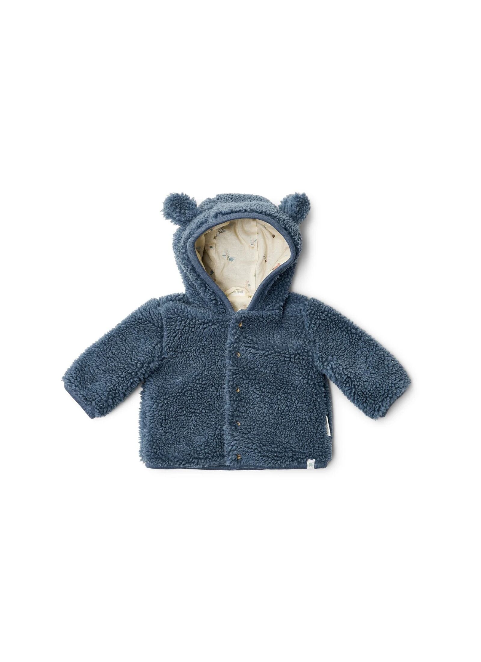 CARDIGAN TEDDY STONE BLUE