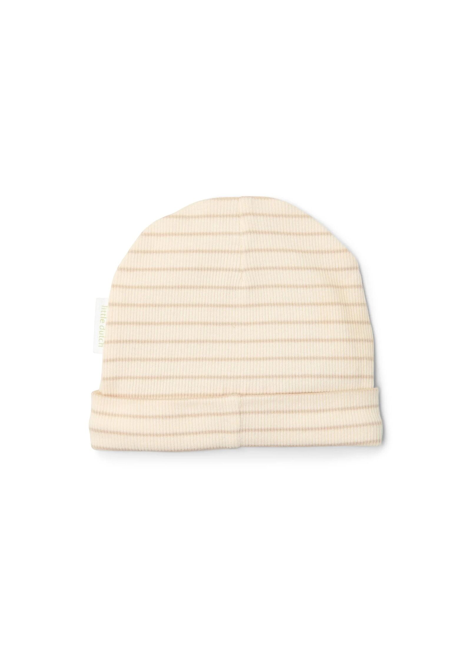 CAP SOFT BEIGE STRIPE