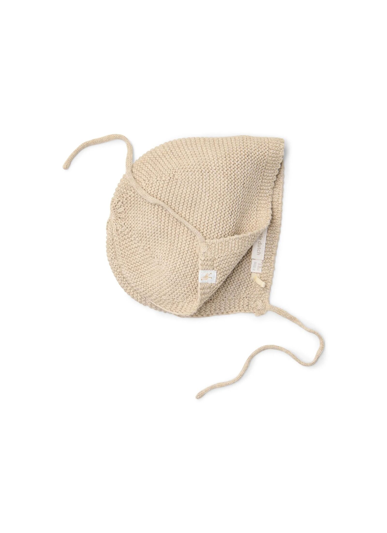 KNITTED CAP SOFT BEIGE MELEE
