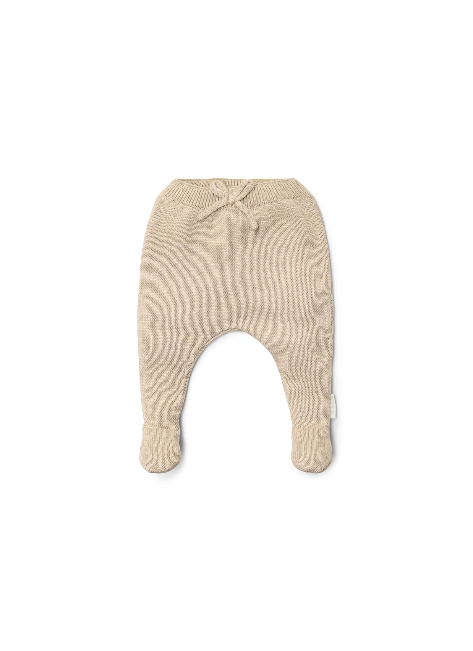 ORGANIC COTTON PANTS SOFT BEIGE MELEE