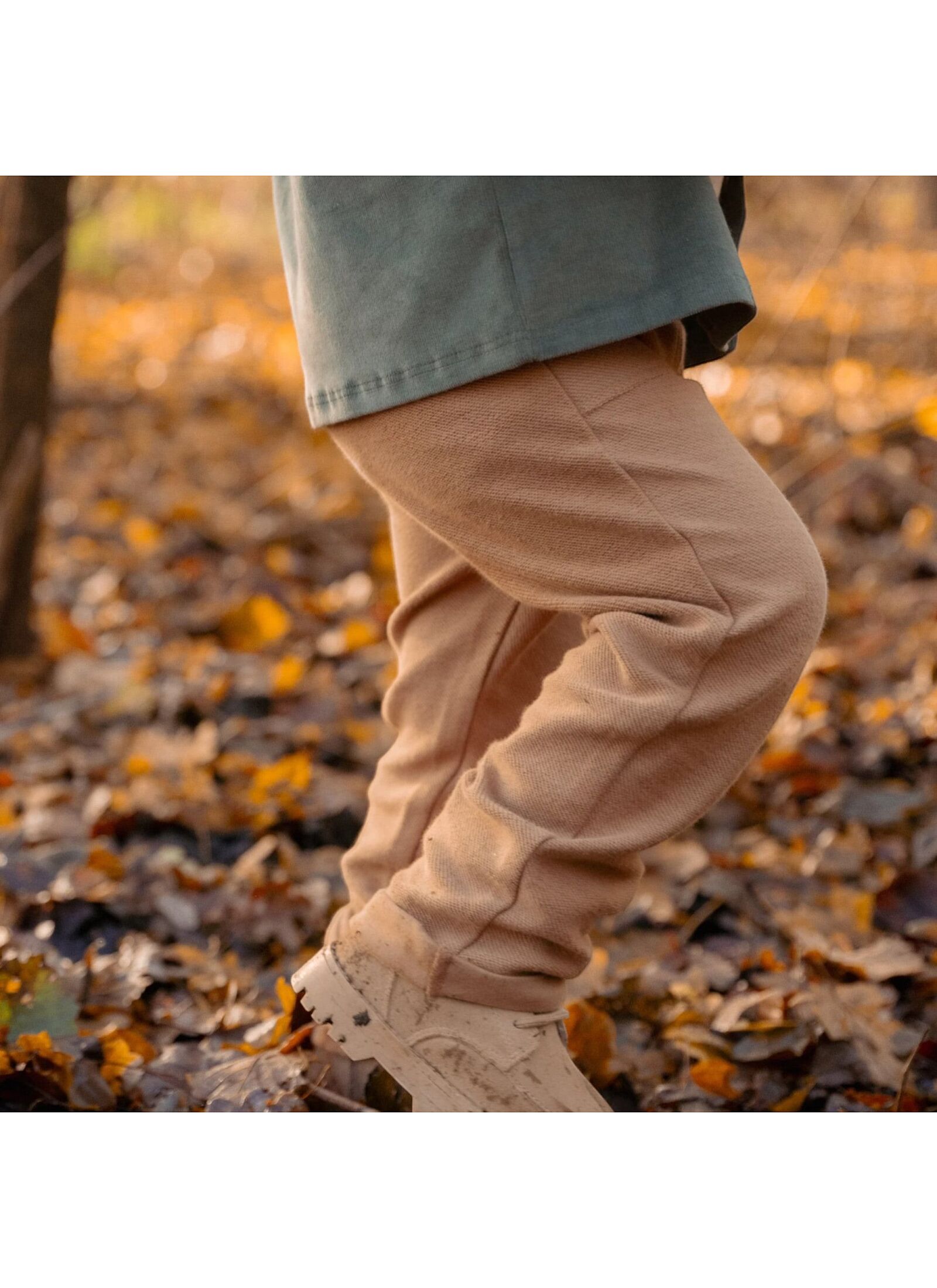 ORGANIC COTTON PANTS BROWN