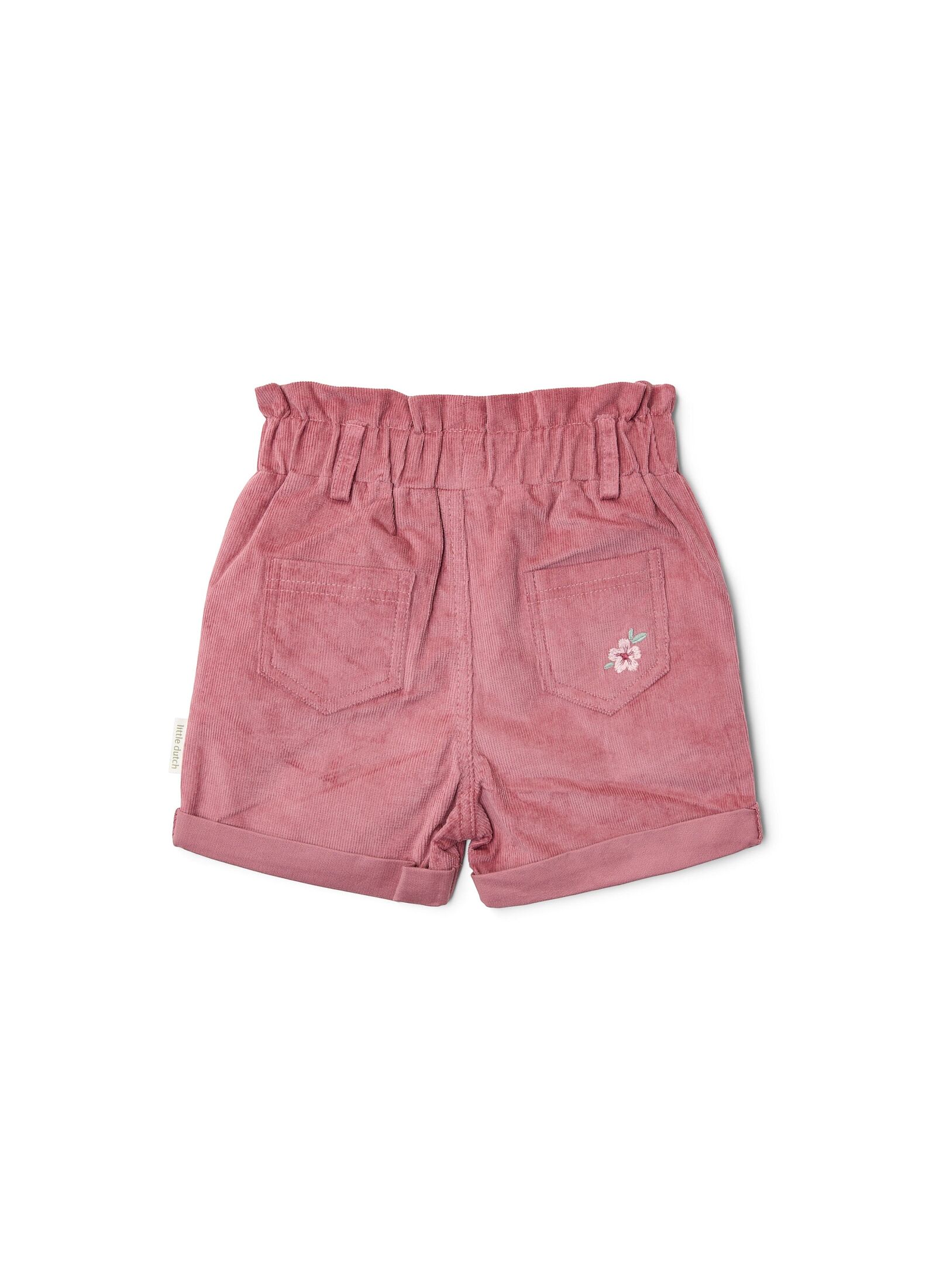 SHORTS FROM ORGANIC COTTON ROUGE