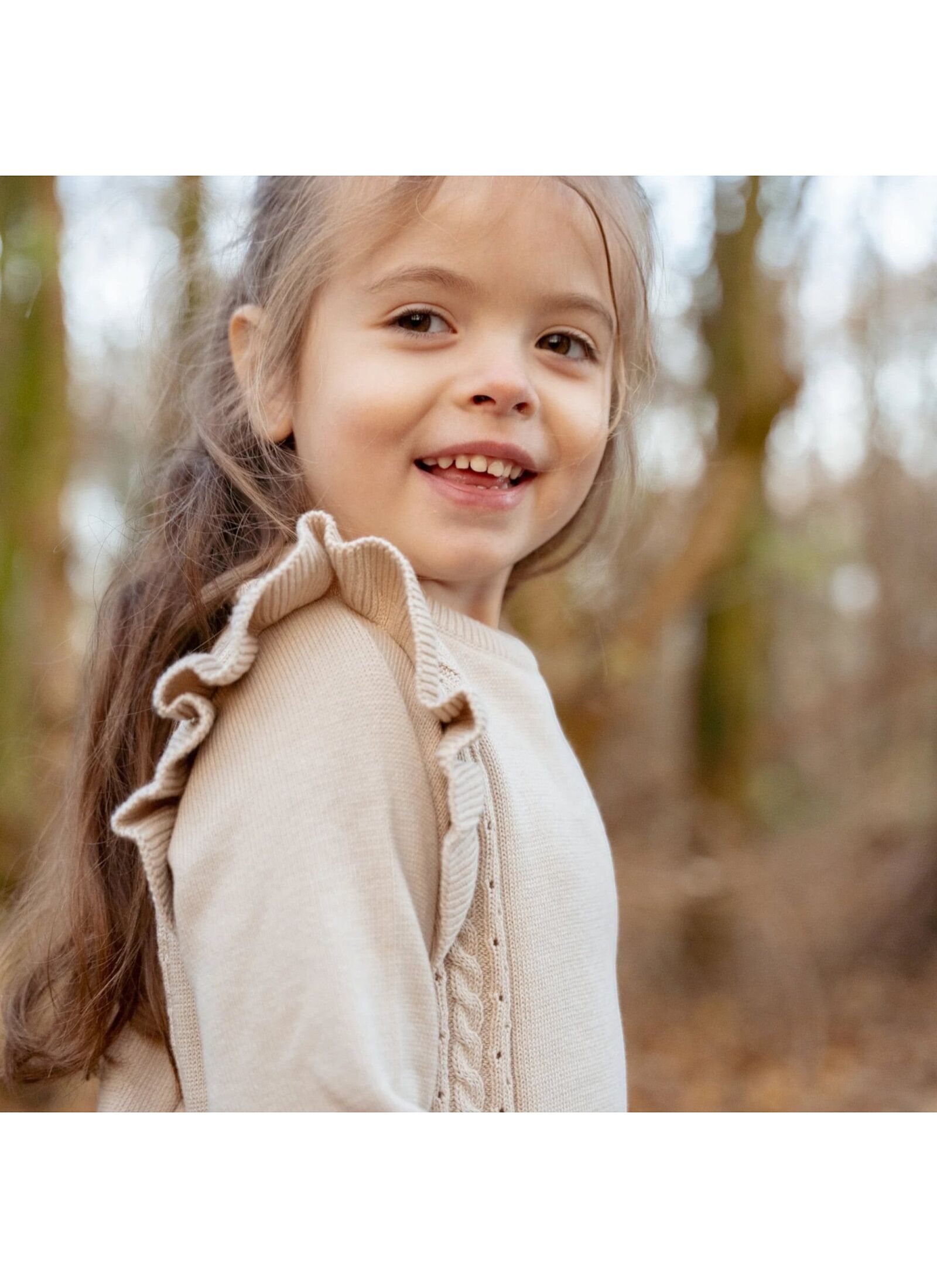 ORGANIC COTTON SWEATER VELVET SAND