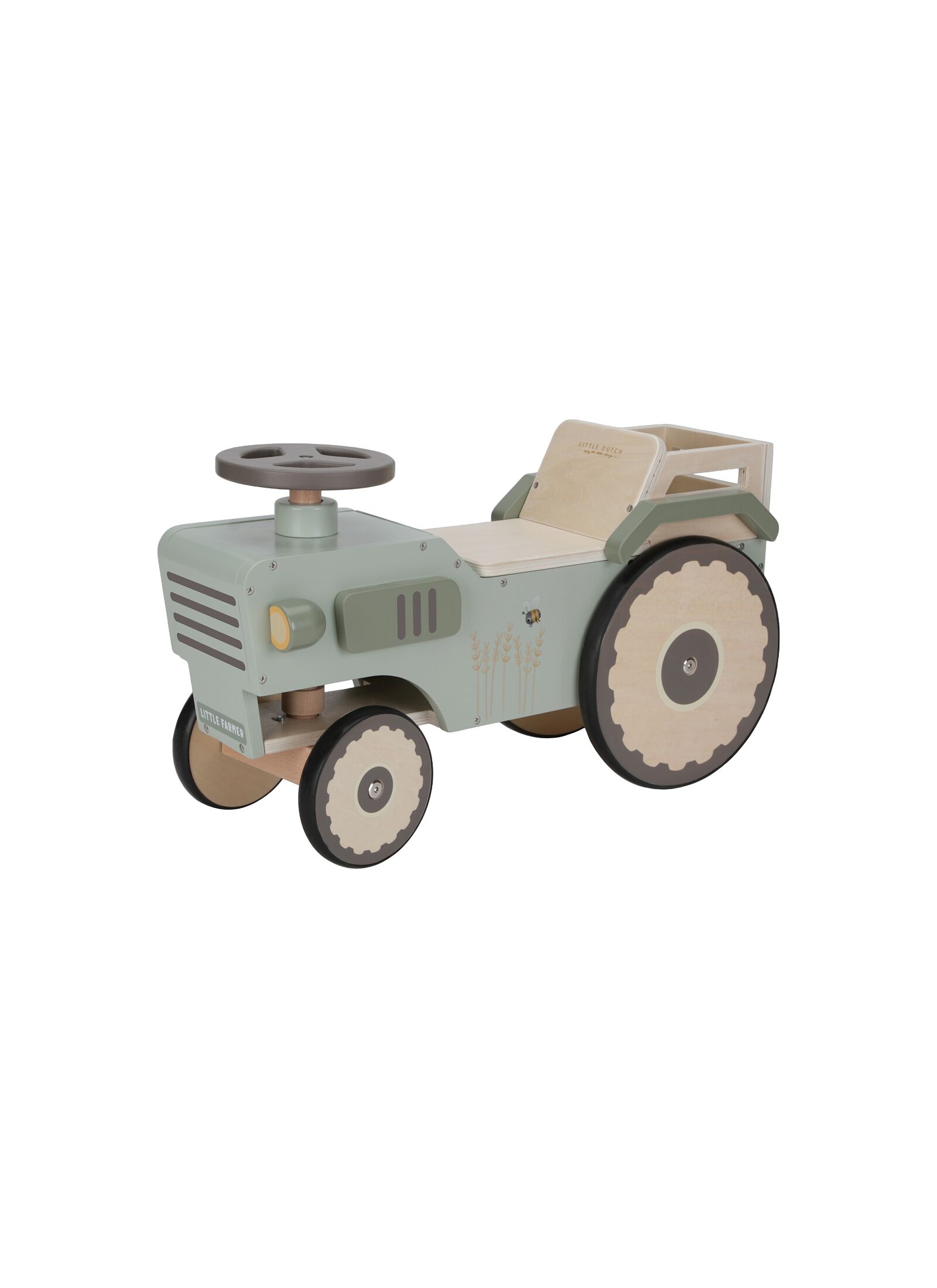 WOODEN TRACTOR LITTLE FARM