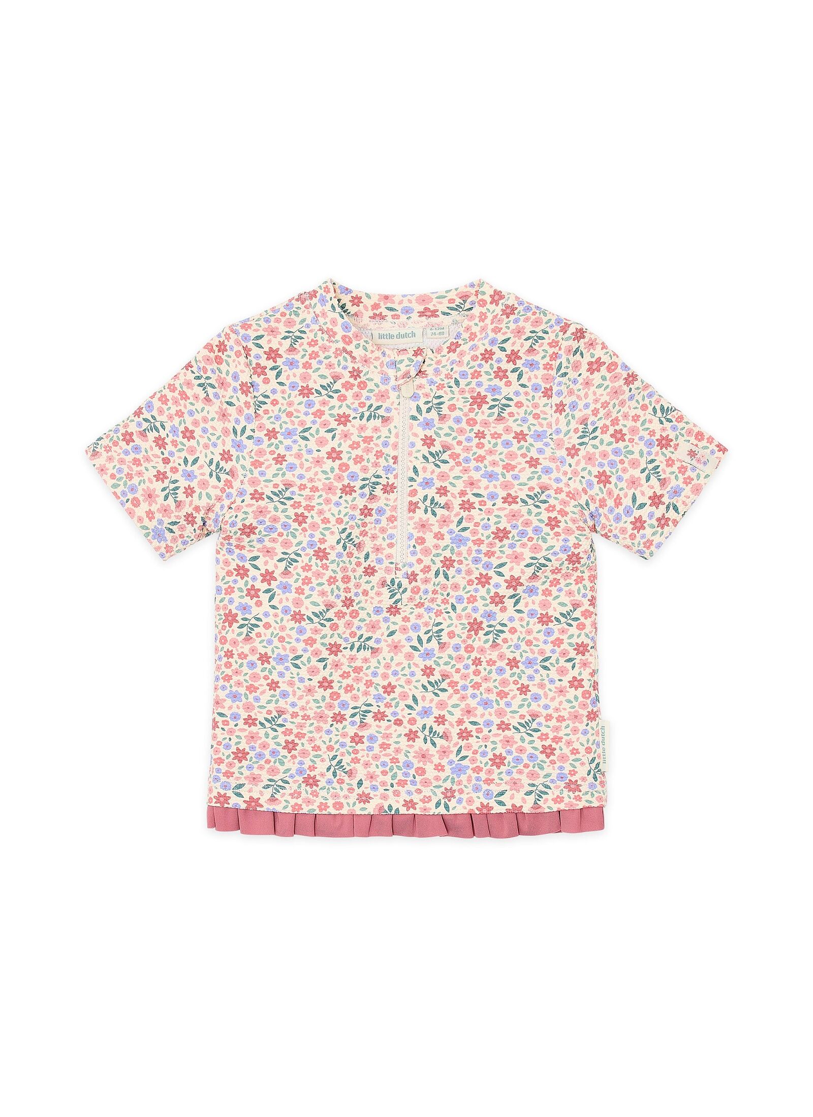 SWIM T-SHIRT WITH SHORT SLEEVE DREAMY FLOWERFIELD