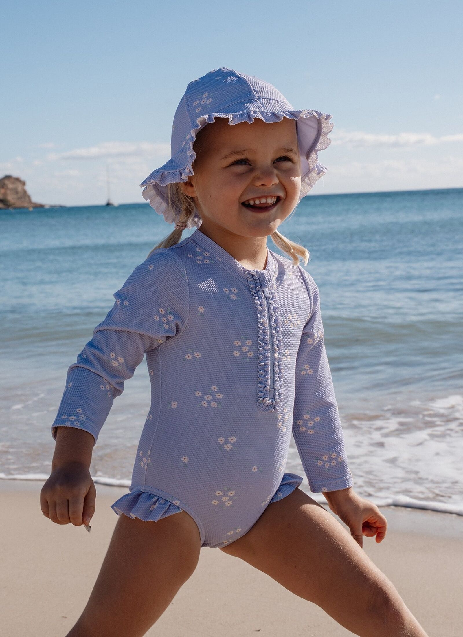 LONG SLEEVE BATHSUIT DREAMY LAVENDER