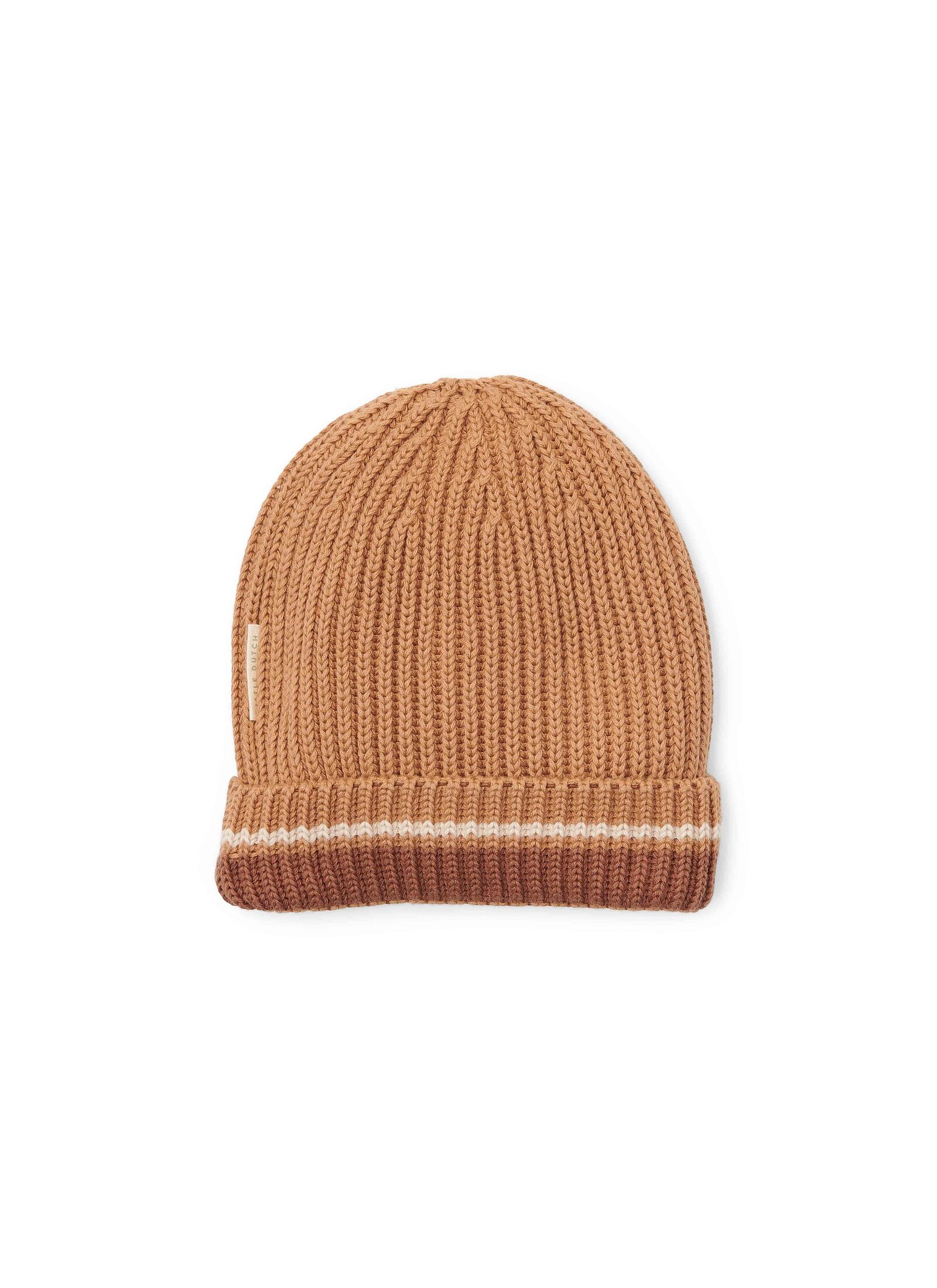 KNITTED CAP BROWN