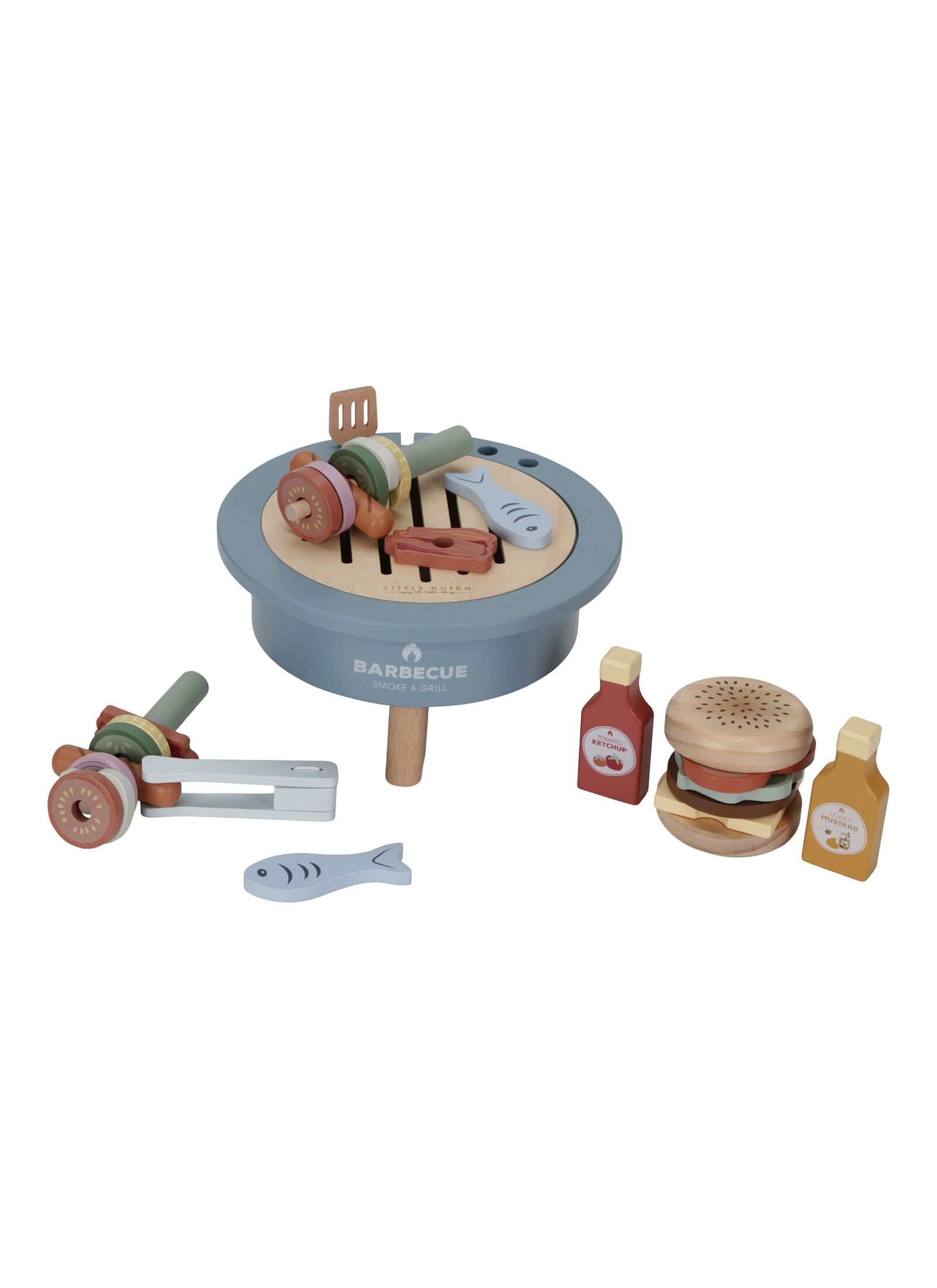 WOODEN BARBECUE