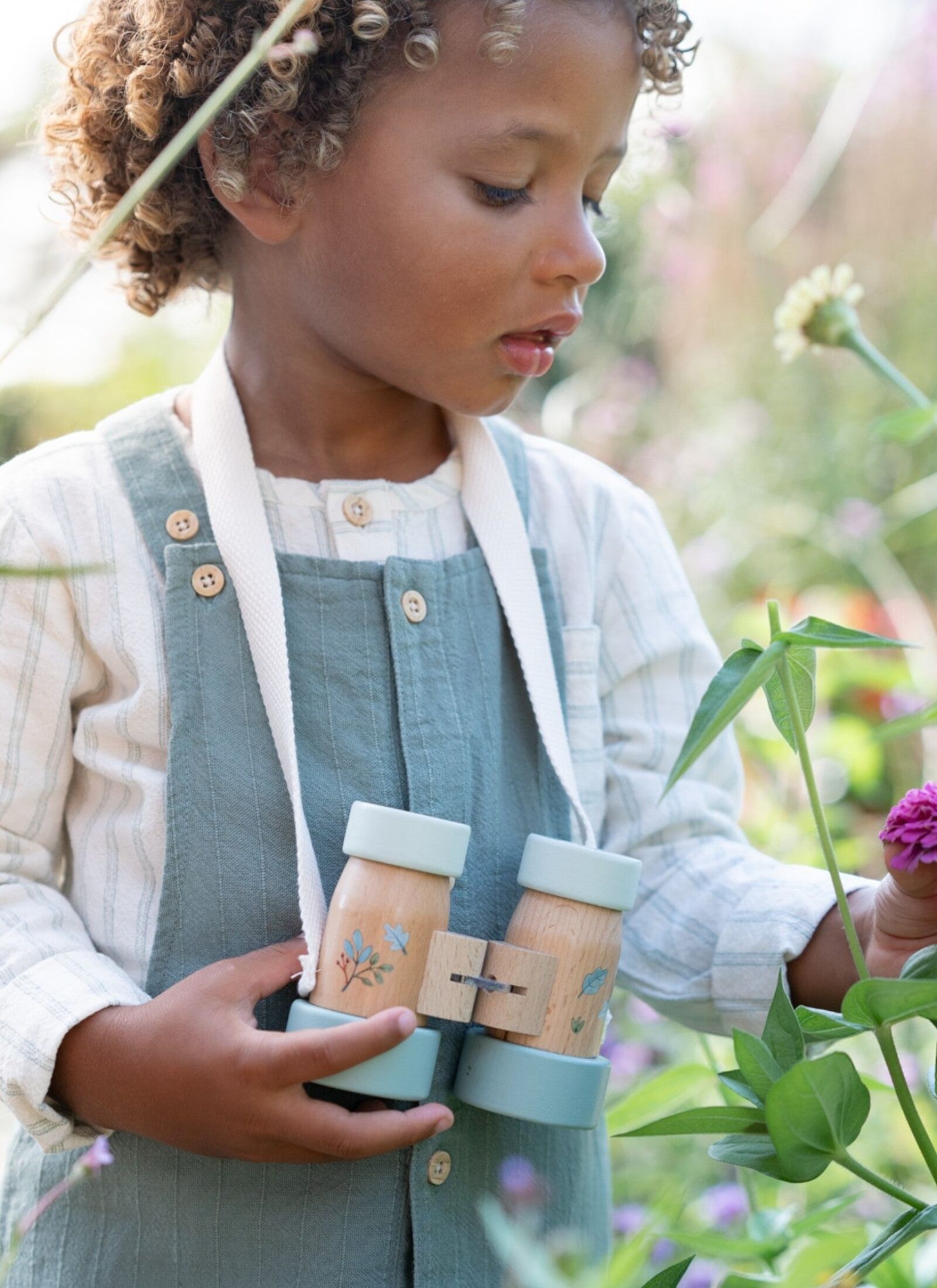 WOODEN FIELD GLASSES FOREST FRIENDS