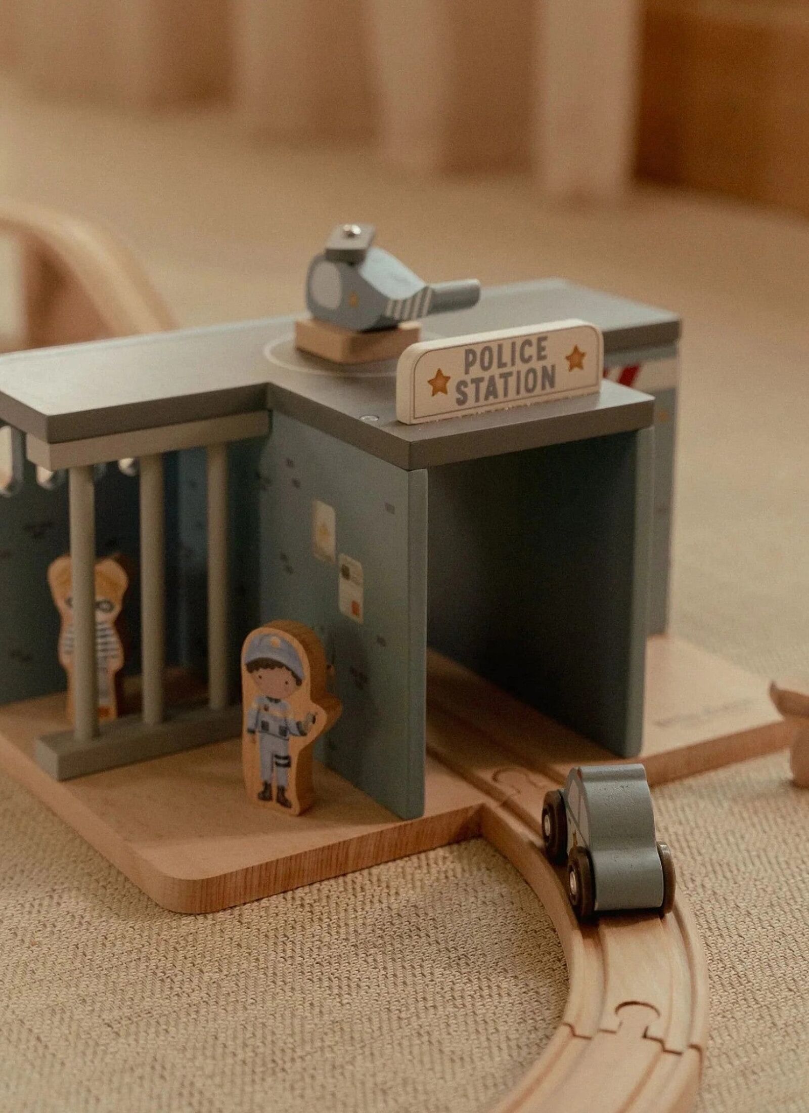 WOODEN POLICE STATION