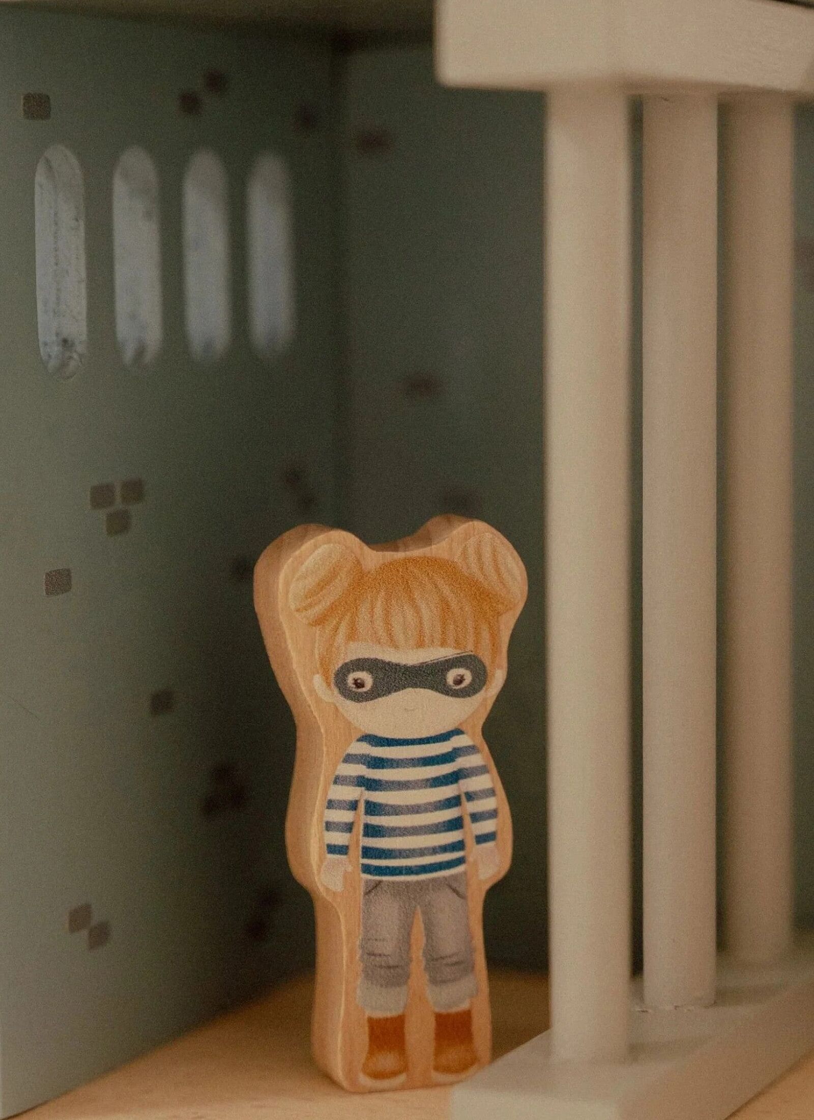 WOODEN POLICE STATION