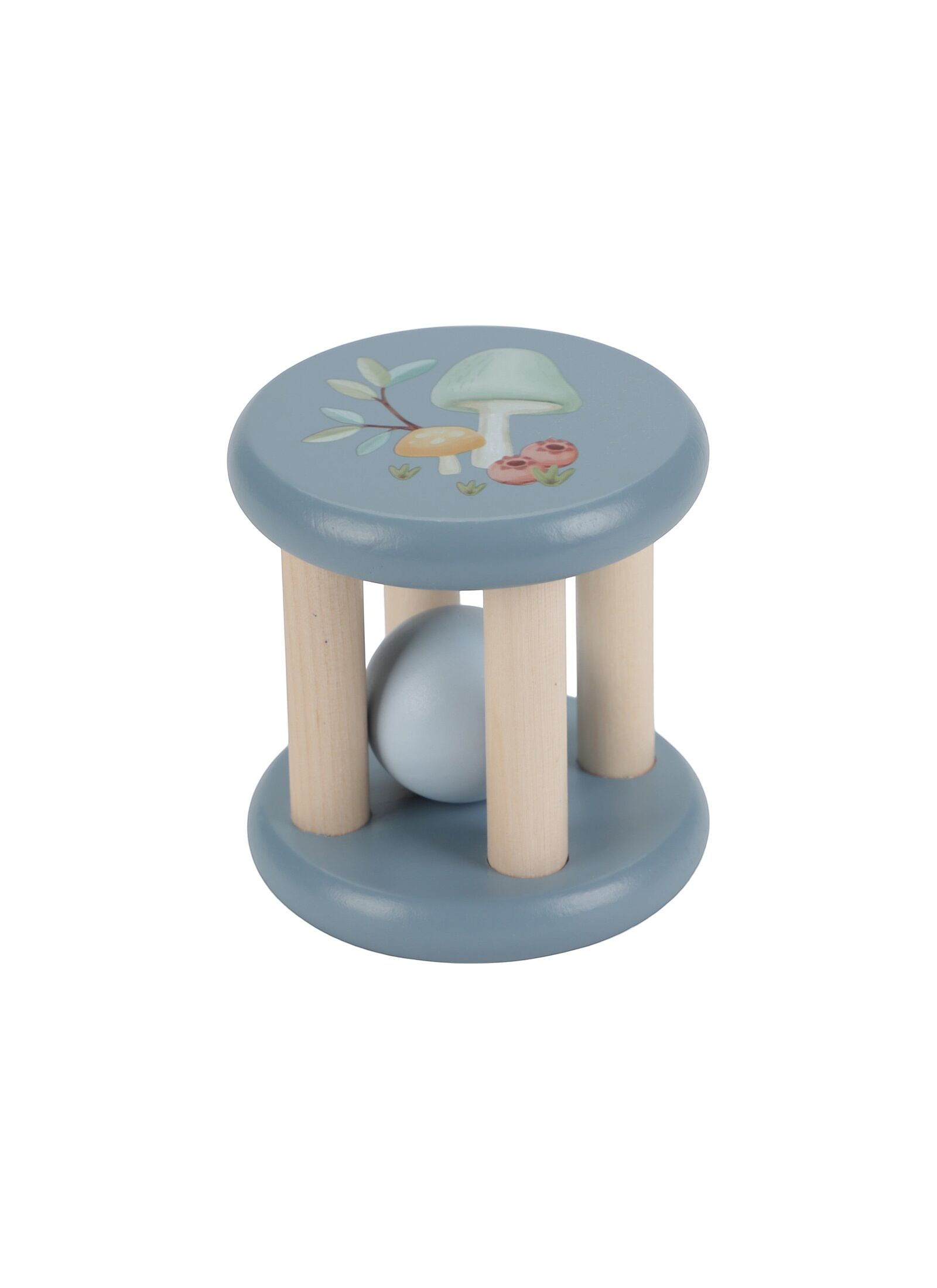 WOODEN RATTLE FOREST FRIENDS