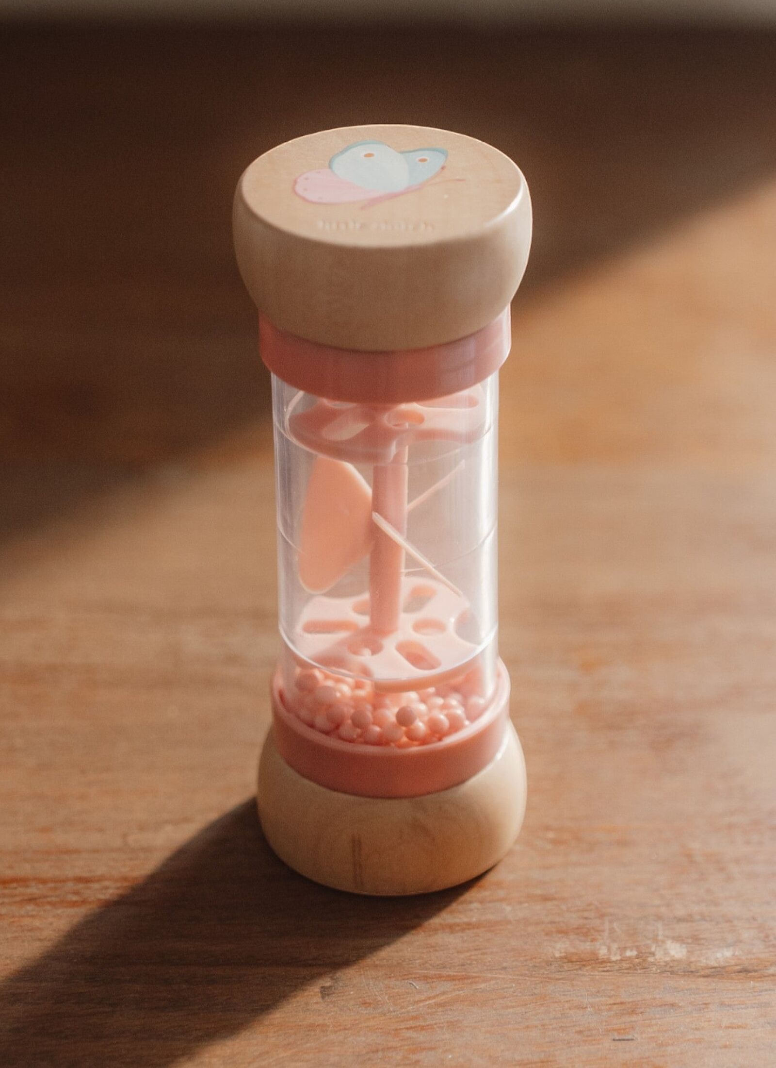 WOODEN RATTLE FAIRY GARDEN