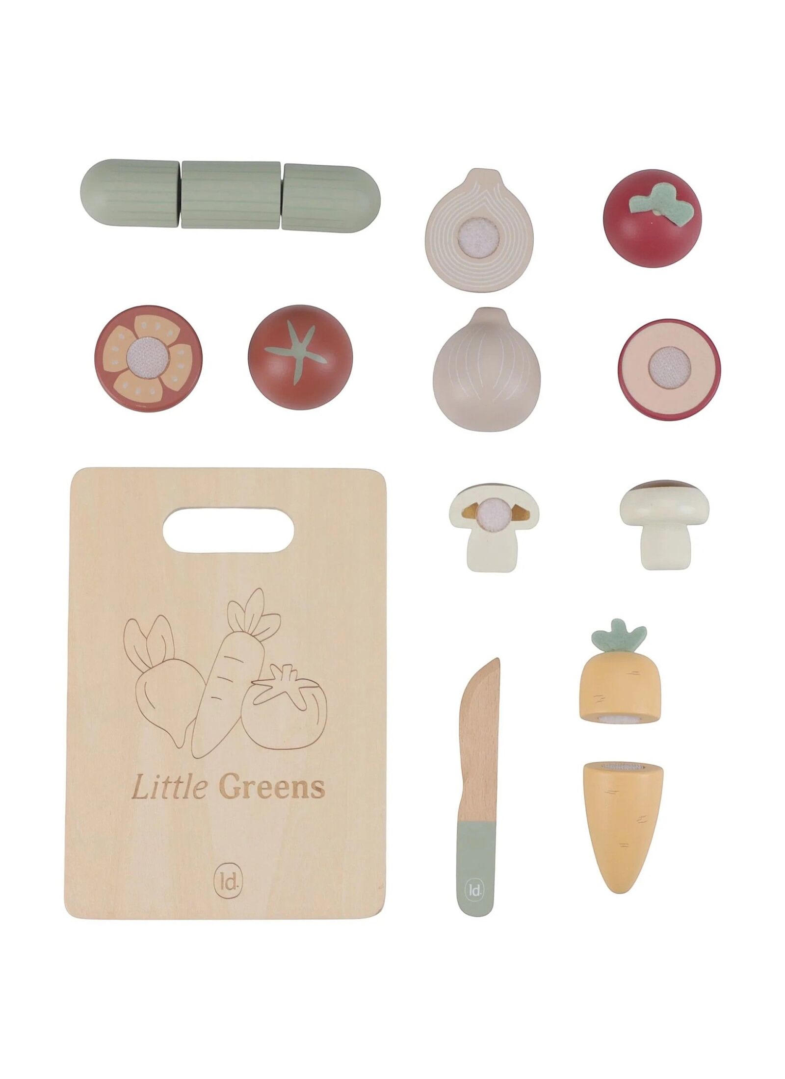 WOODEN CUTTING VEGETABLES
