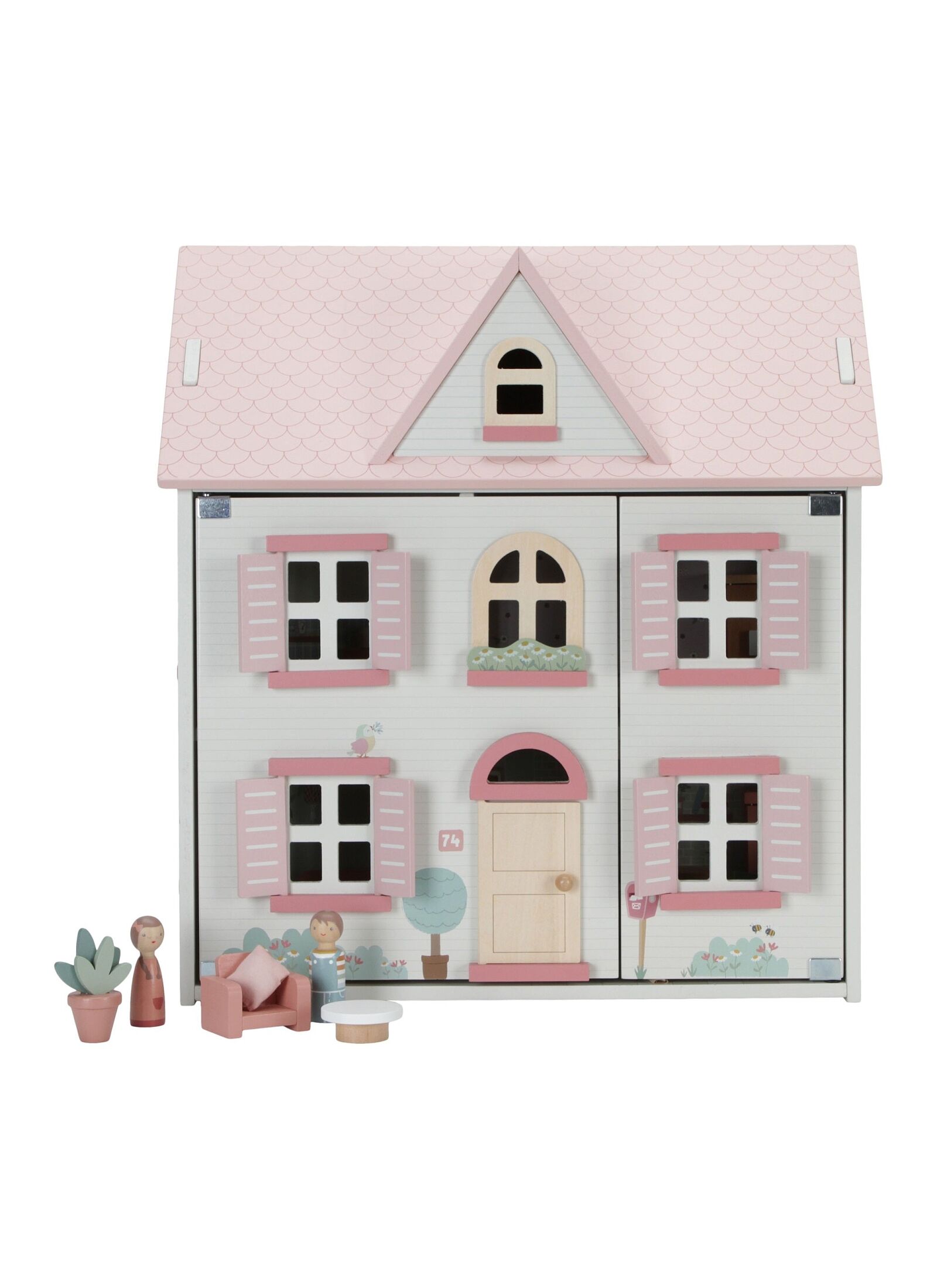 WOODEN DOLL'S HOUSE
