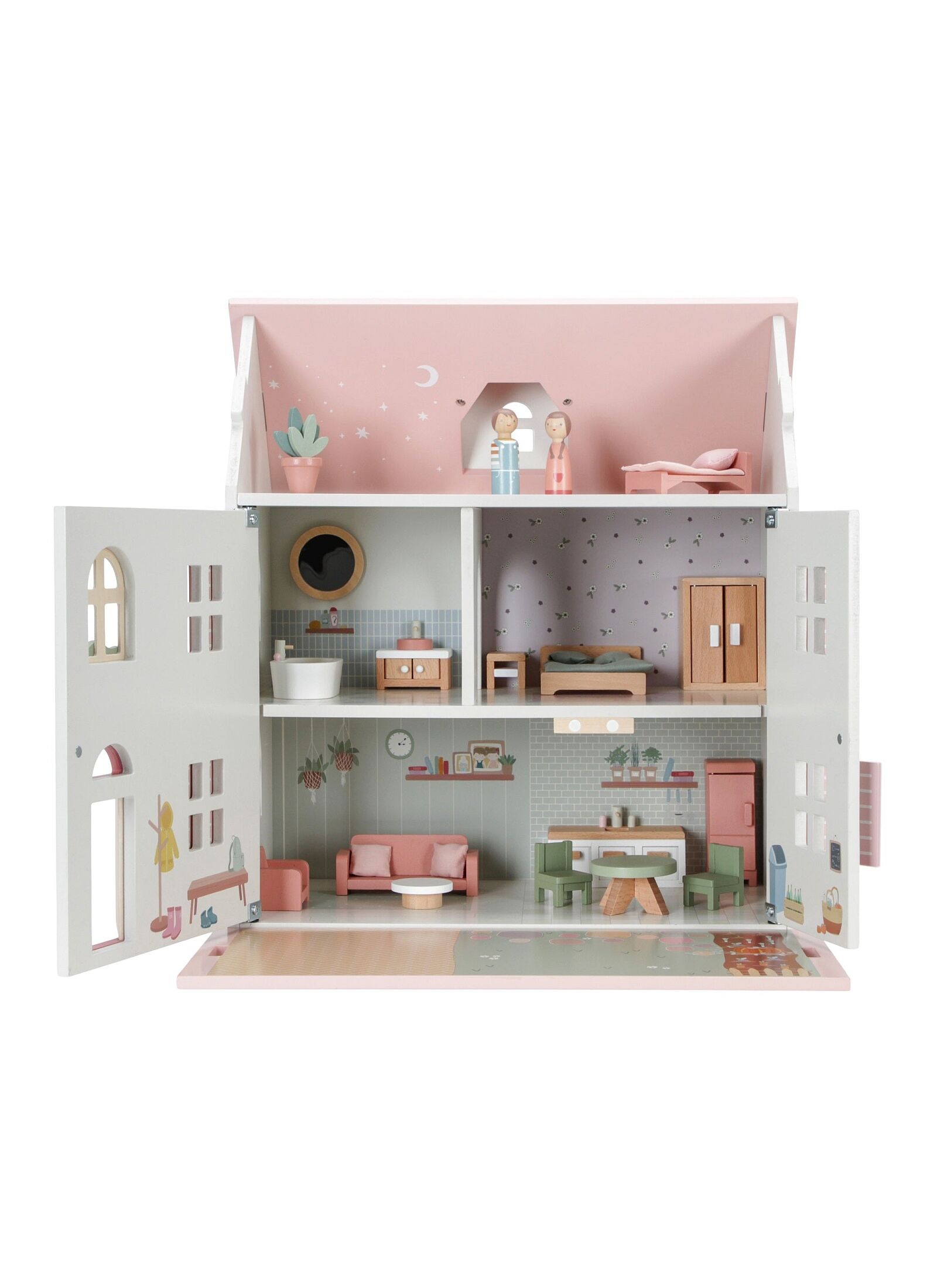 WOODEN DOLL'S HOUSE