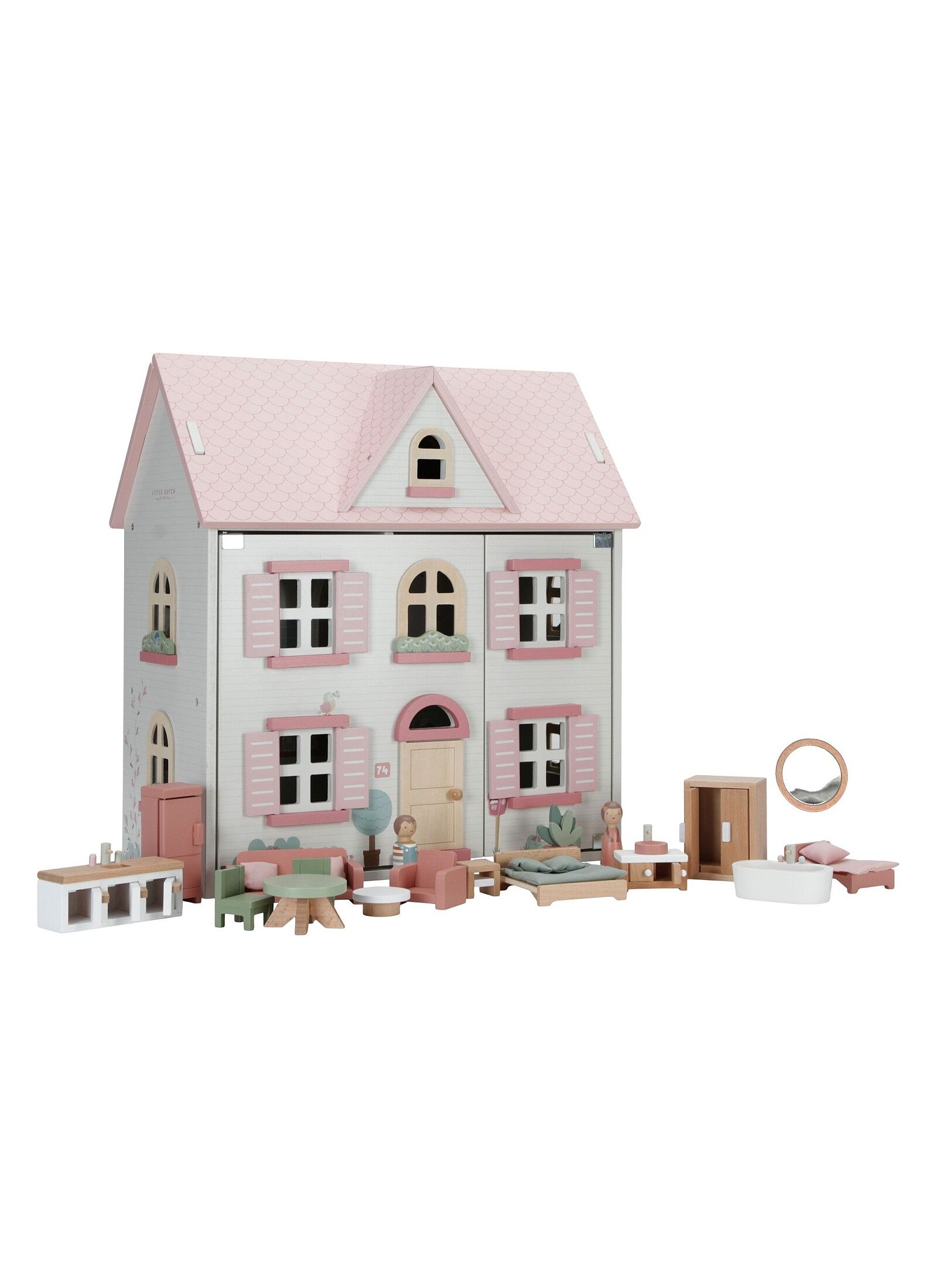 WOODEN DOLL'S HOUSE