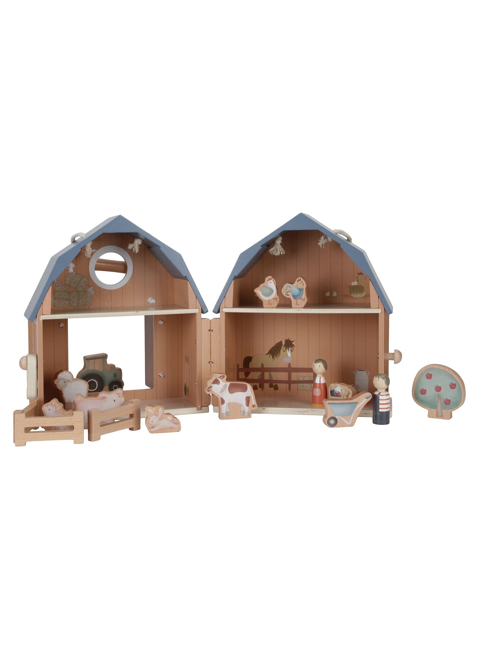 PORTABLE DOLL'S HOUSE LITTLE FARM