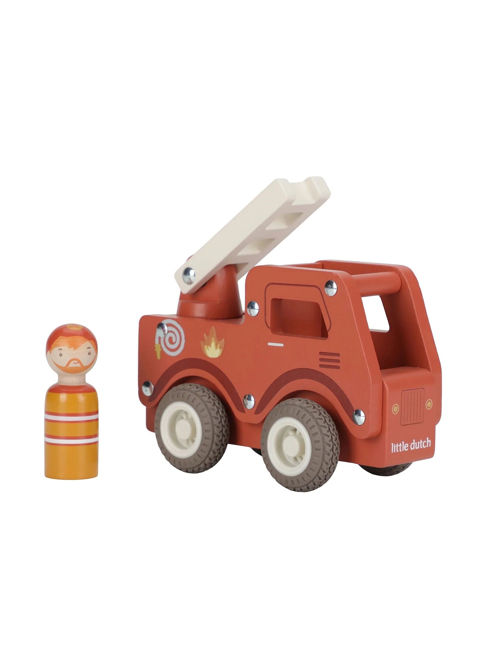 WOODEN FIRE TRUCK