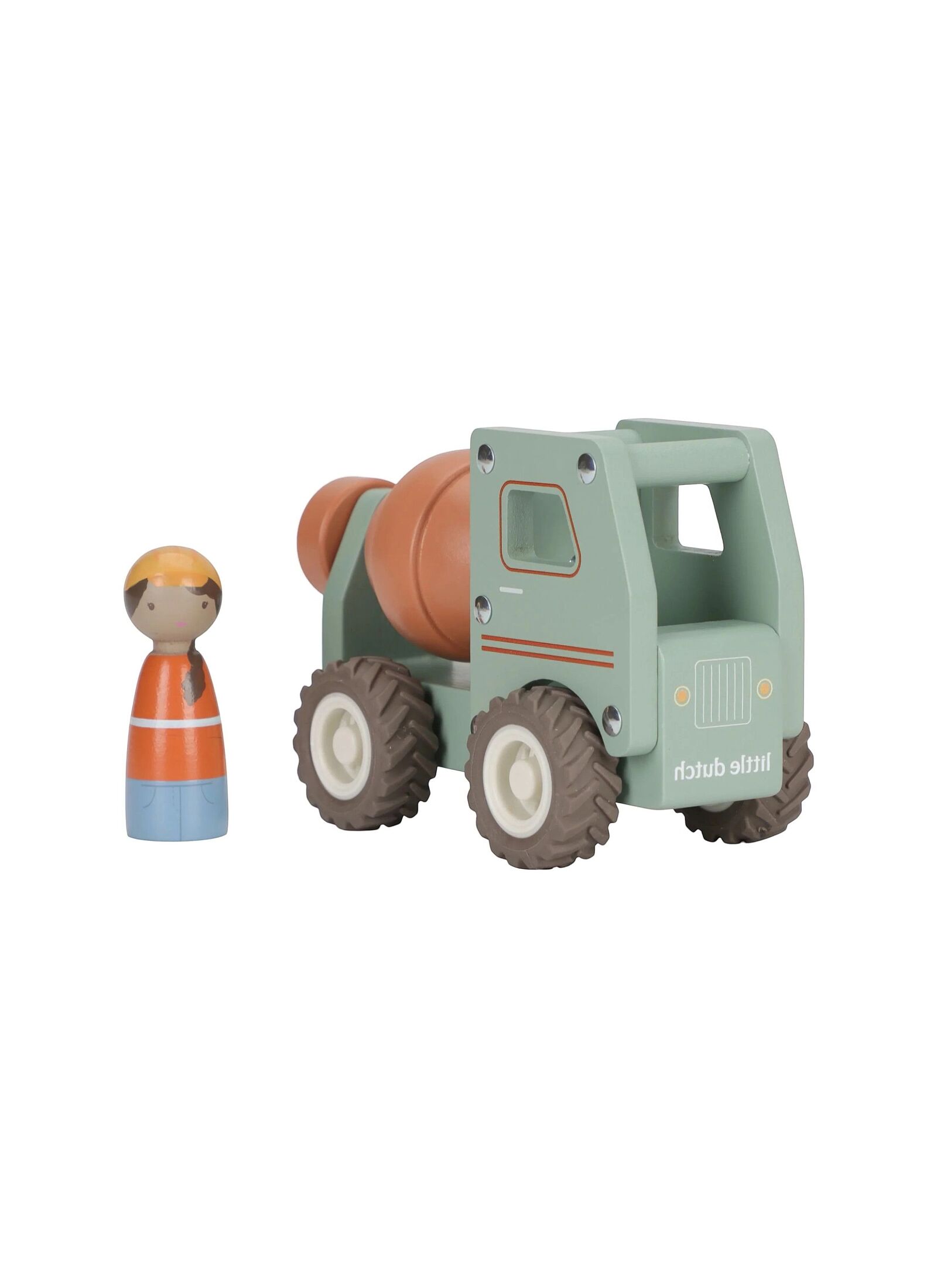 WOODEN CEMENT TRUCK