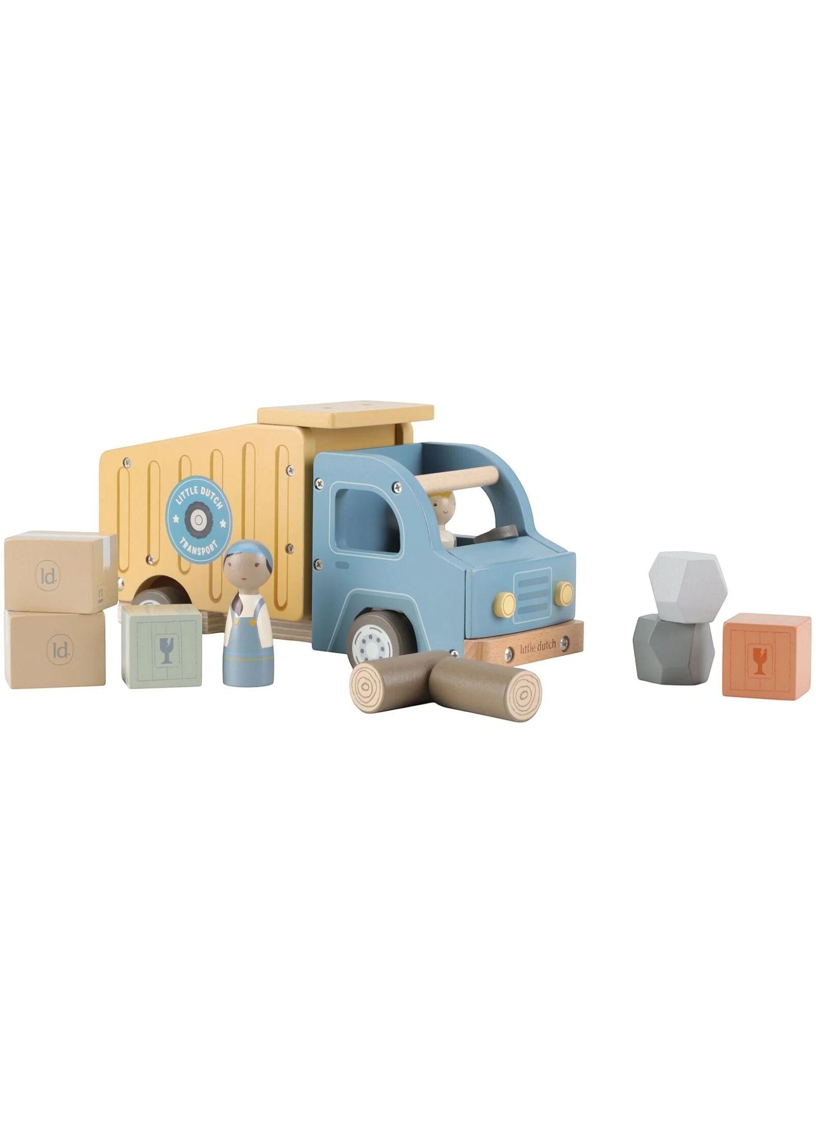 WOODEN DUMP TRUCK