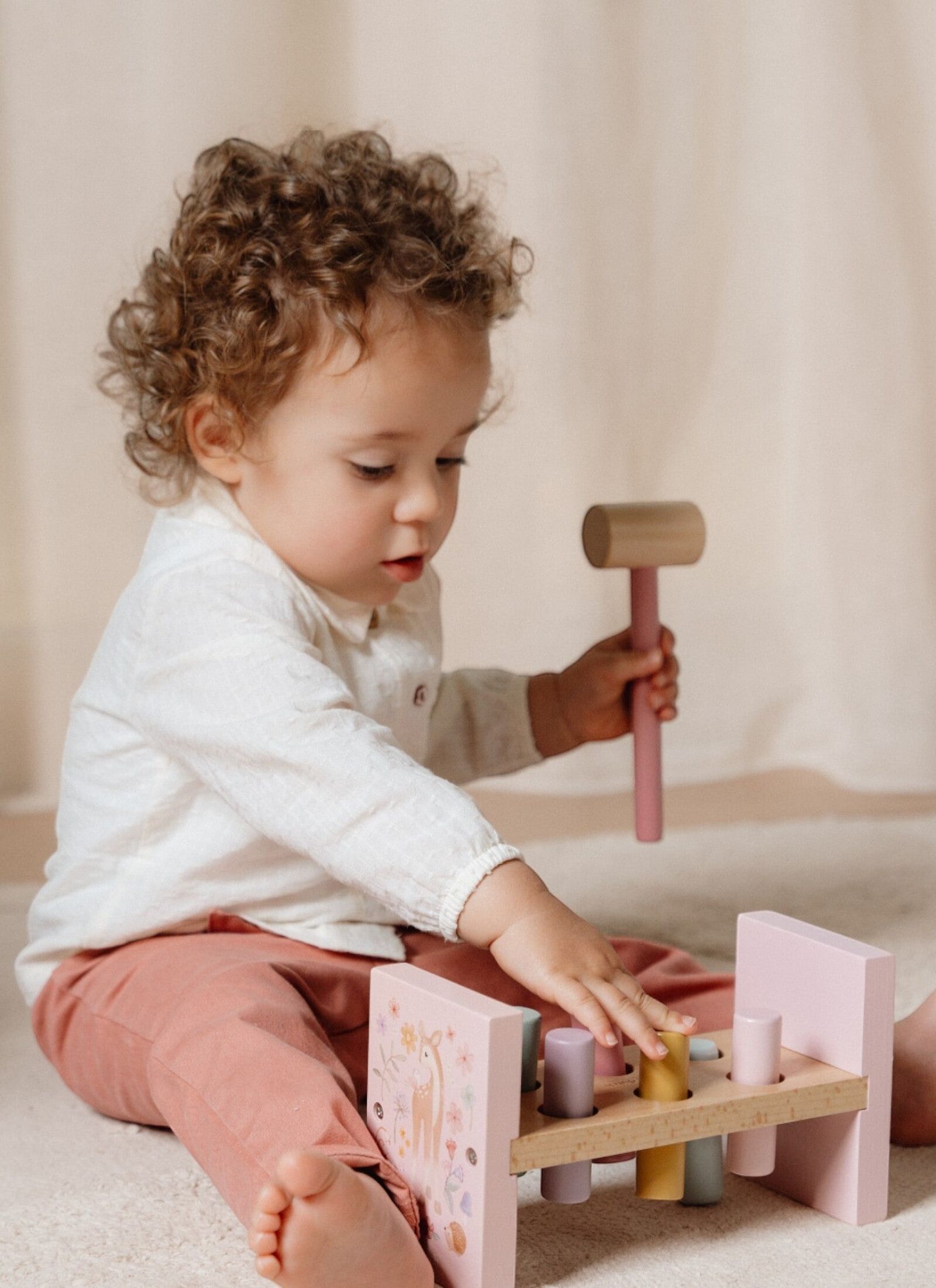 POUNDING BENCH FAIRY GARDEN