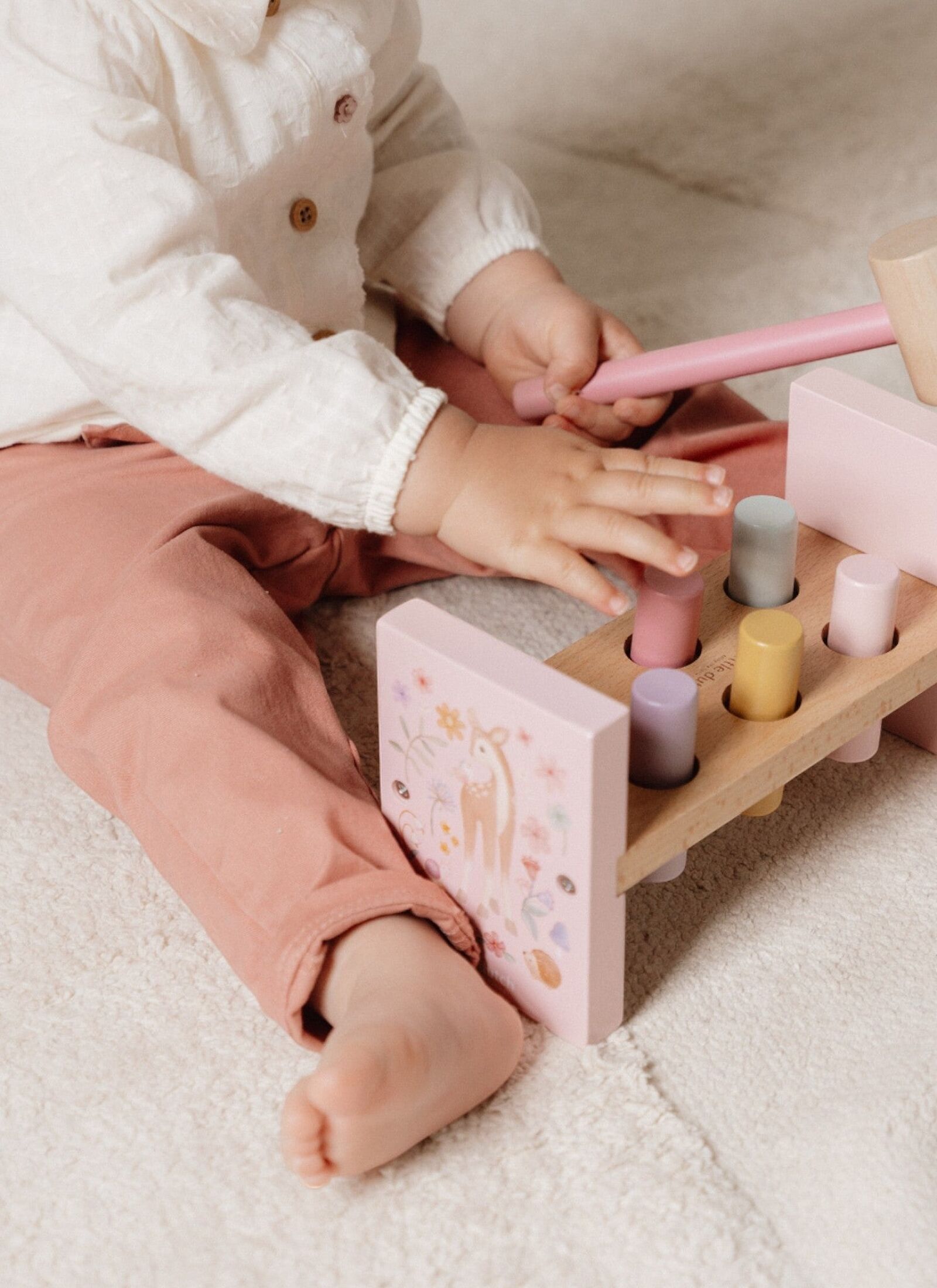 POUNDING BENCH FAIRY GARDEN