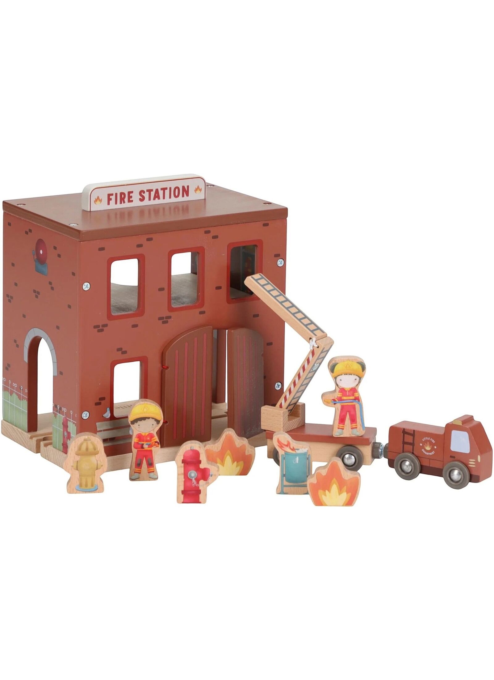 WOODEN FIRE STATION