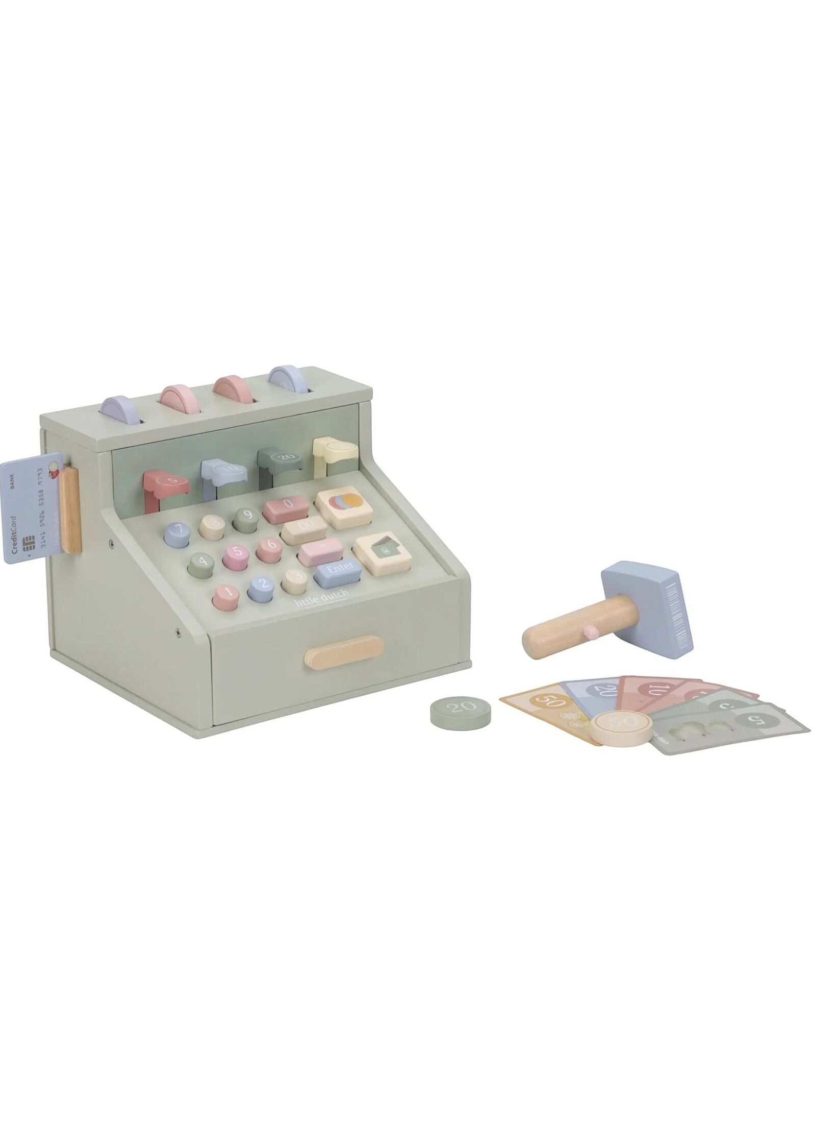 WOODEN CASH REGISTER