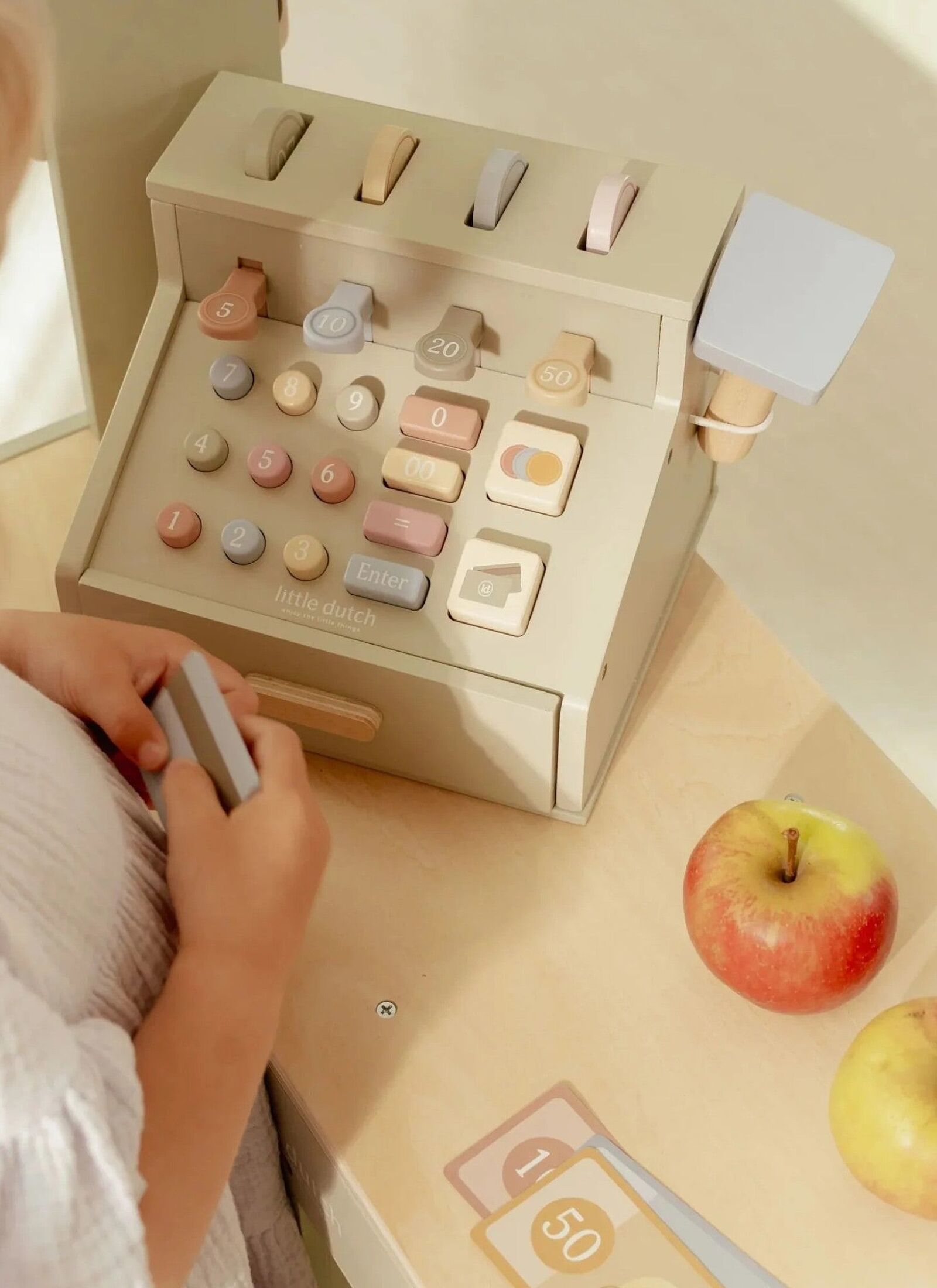 WOODEN CASH REGISTER
